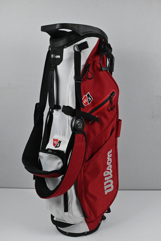 Wilson Golf Bag / 4-Way Divider / Red & Grey