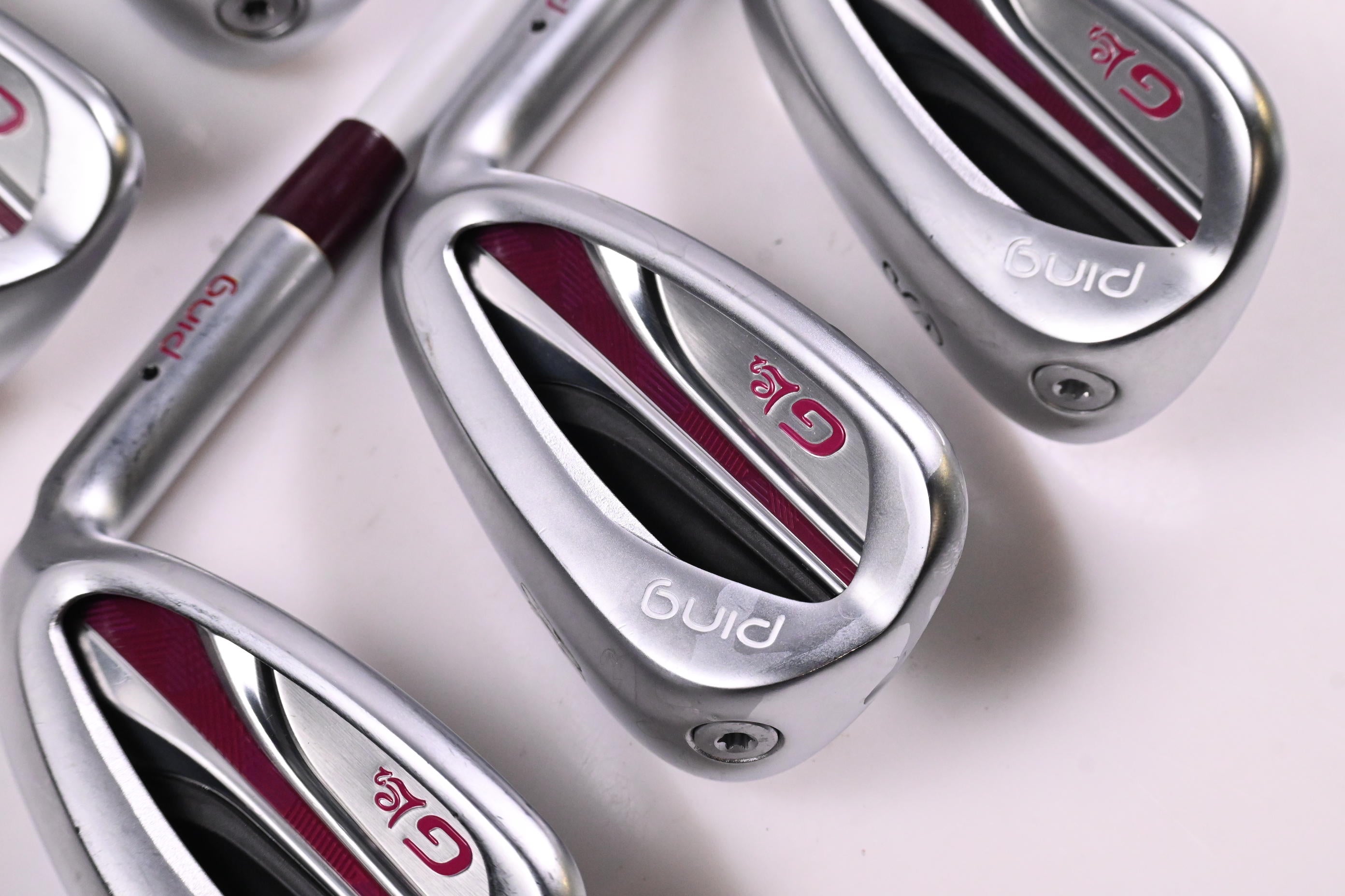 Ladies Ping G Le2 Irons / 7-PW+SW / Black Dot / Ladies Flex Ping ULT 240 Shafts