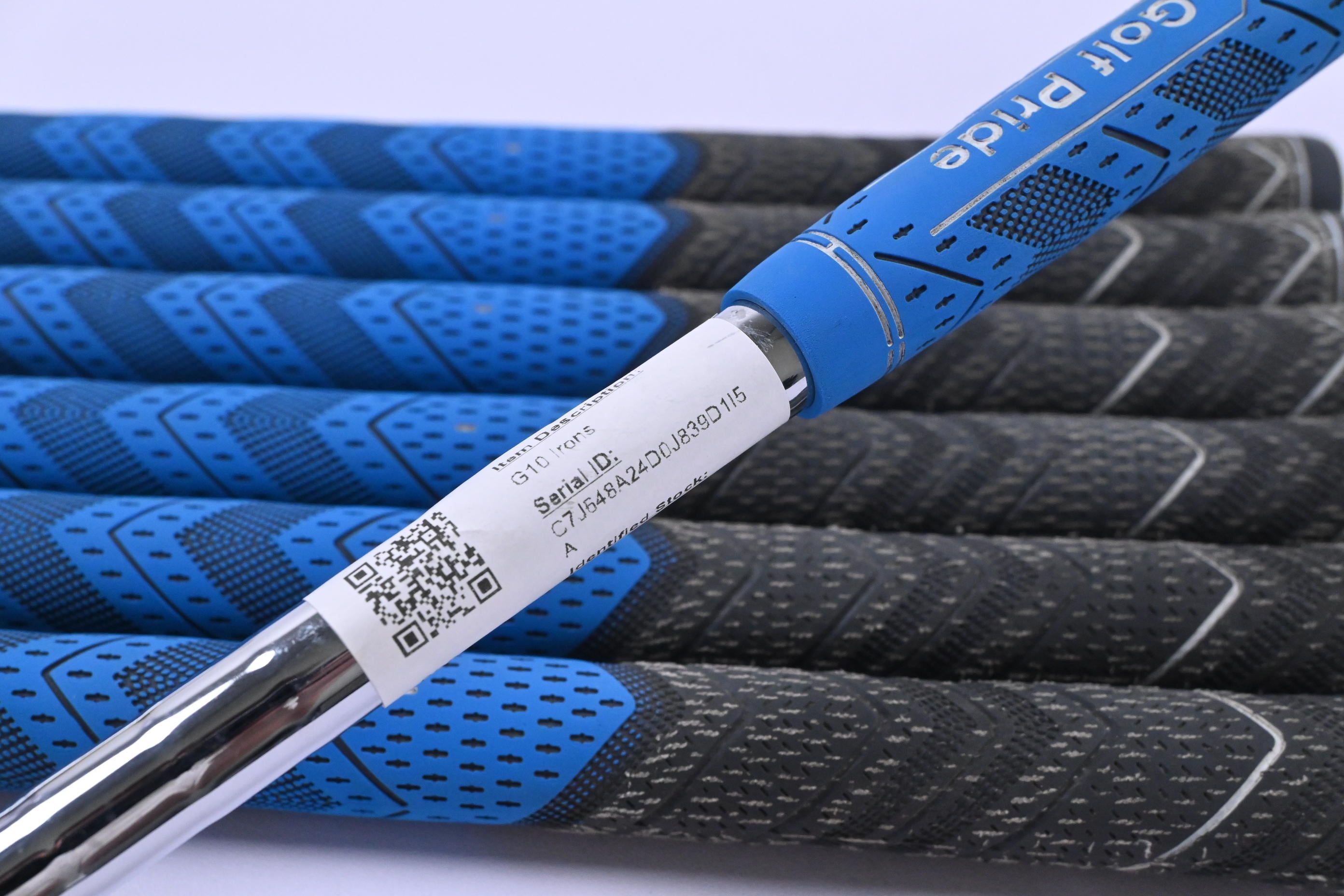 Ping G10 Irons / 4-PW / Black Dot / Stiff Flex Ping AWT Shafts