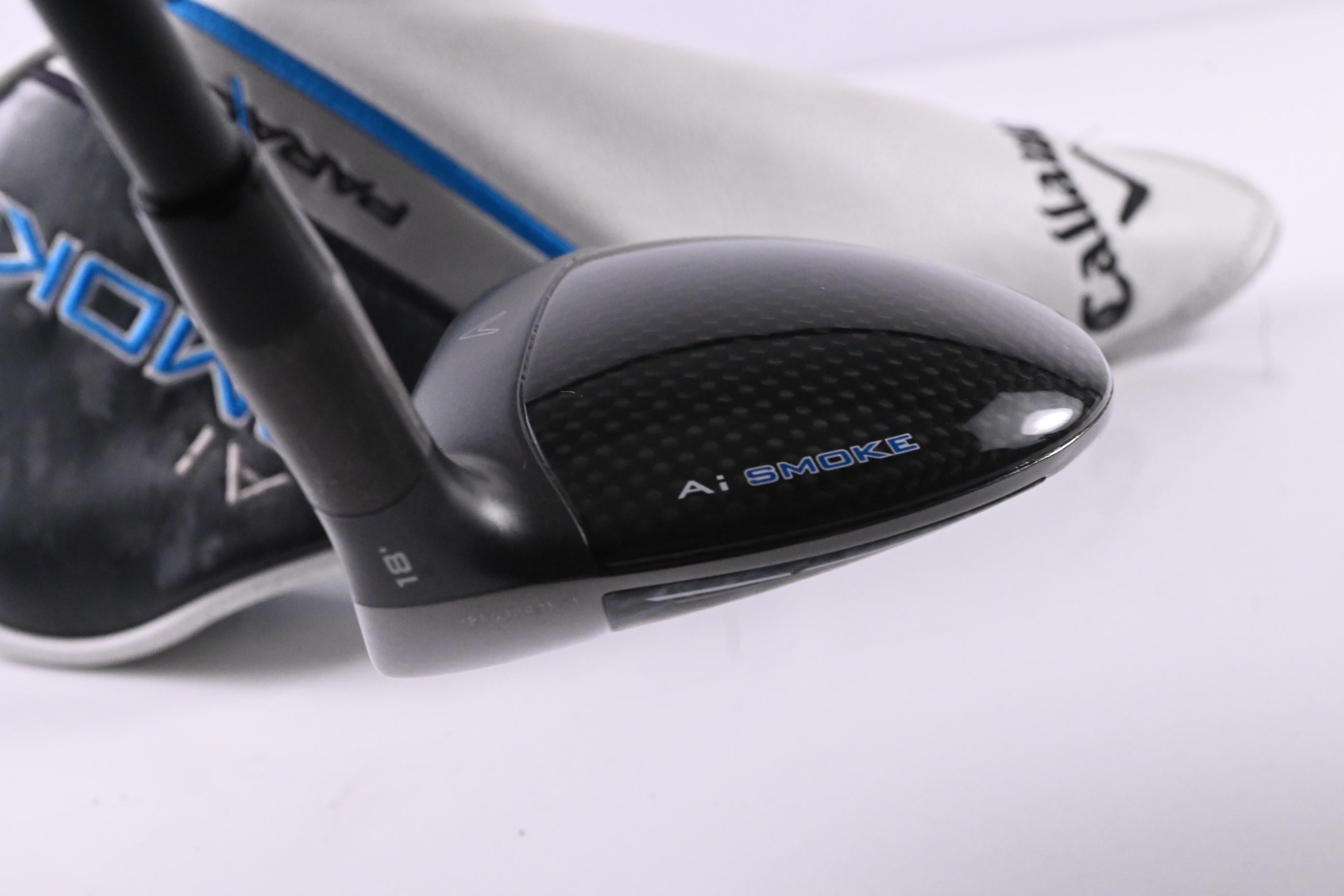 Callaway Paradym Ai Smoke Max D #5 Wood / 18 Degree / Regular Flex Cypher 2.0 50