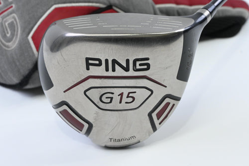 Ping G15 Driver / 10.5 Degree / Stiff Flex Aldila Serrano 60 Shaft