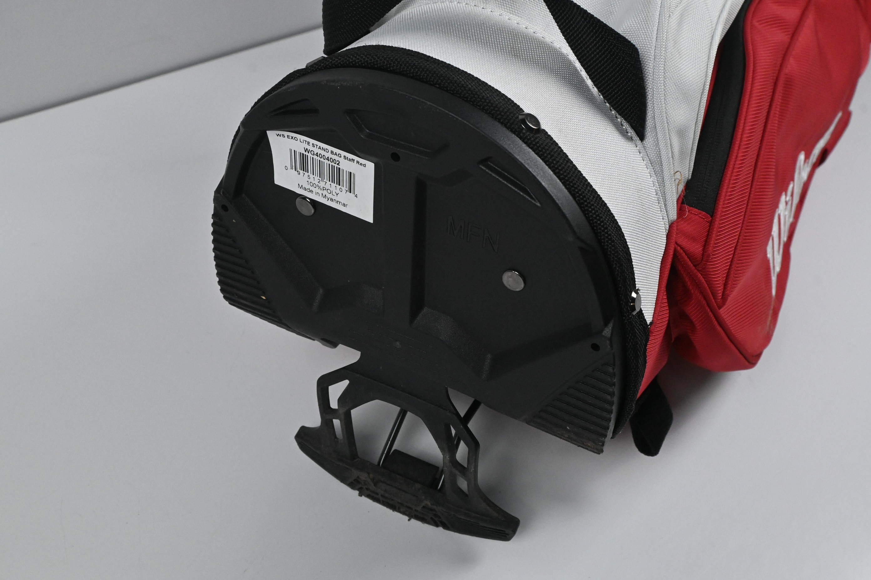 Wilson Golf Bag / 4-Way Divider / Red & Grey