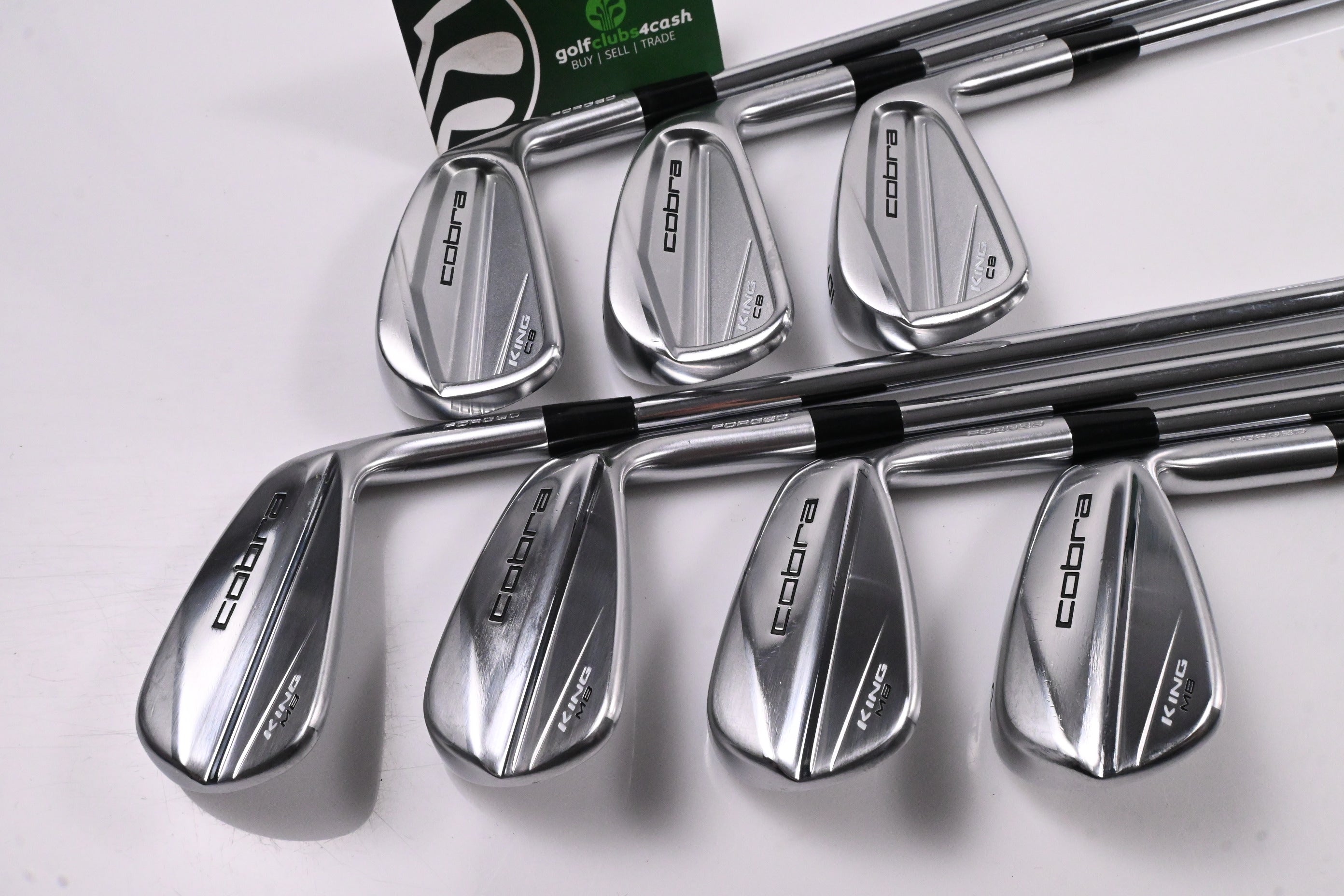 Cobra King CB Irons / 4-PW / Stiff Flex KBS $-Taper 120