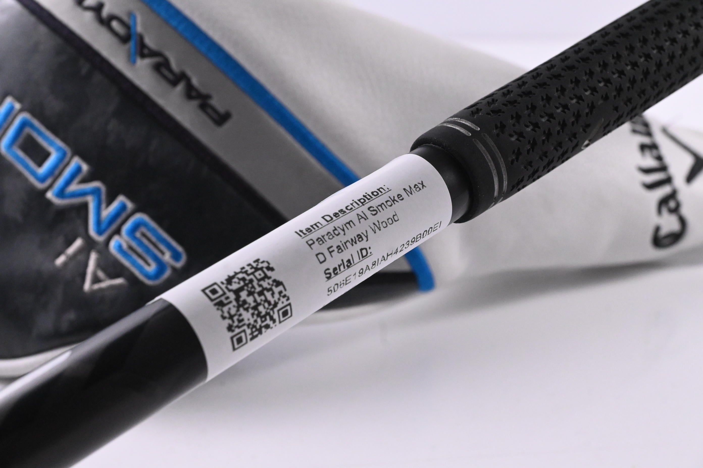 Callaway Paradym Ai Smoke Max D #5 Wood / 18 Degree / Regular Flex Cypher 2.0 50