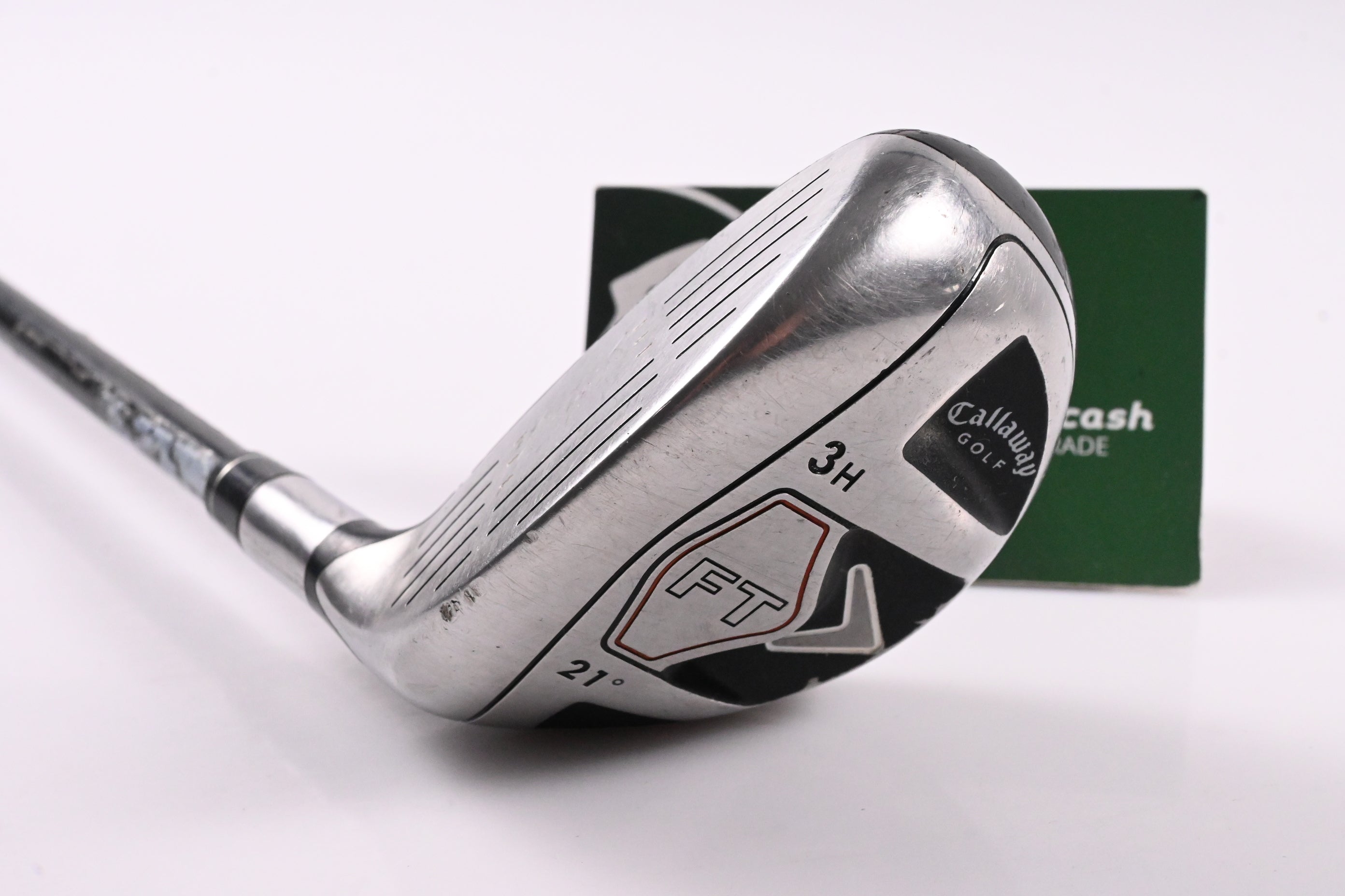 Left Hand Callaway FT Fusion #3 Hybrid / 21 Degree / Stiff Flex Fujikura Shaft