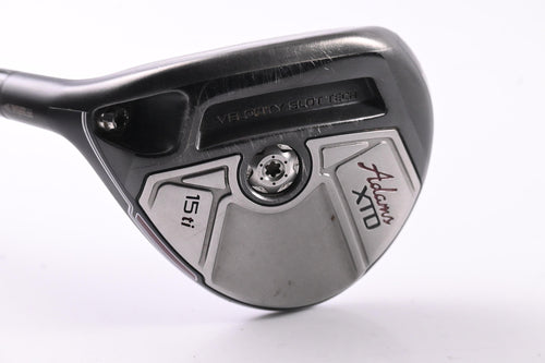 Left Hand Adams XTD #3 Wood / 15 Degree / Stiff Flex Matrix HD 7Q3 Red Tie
