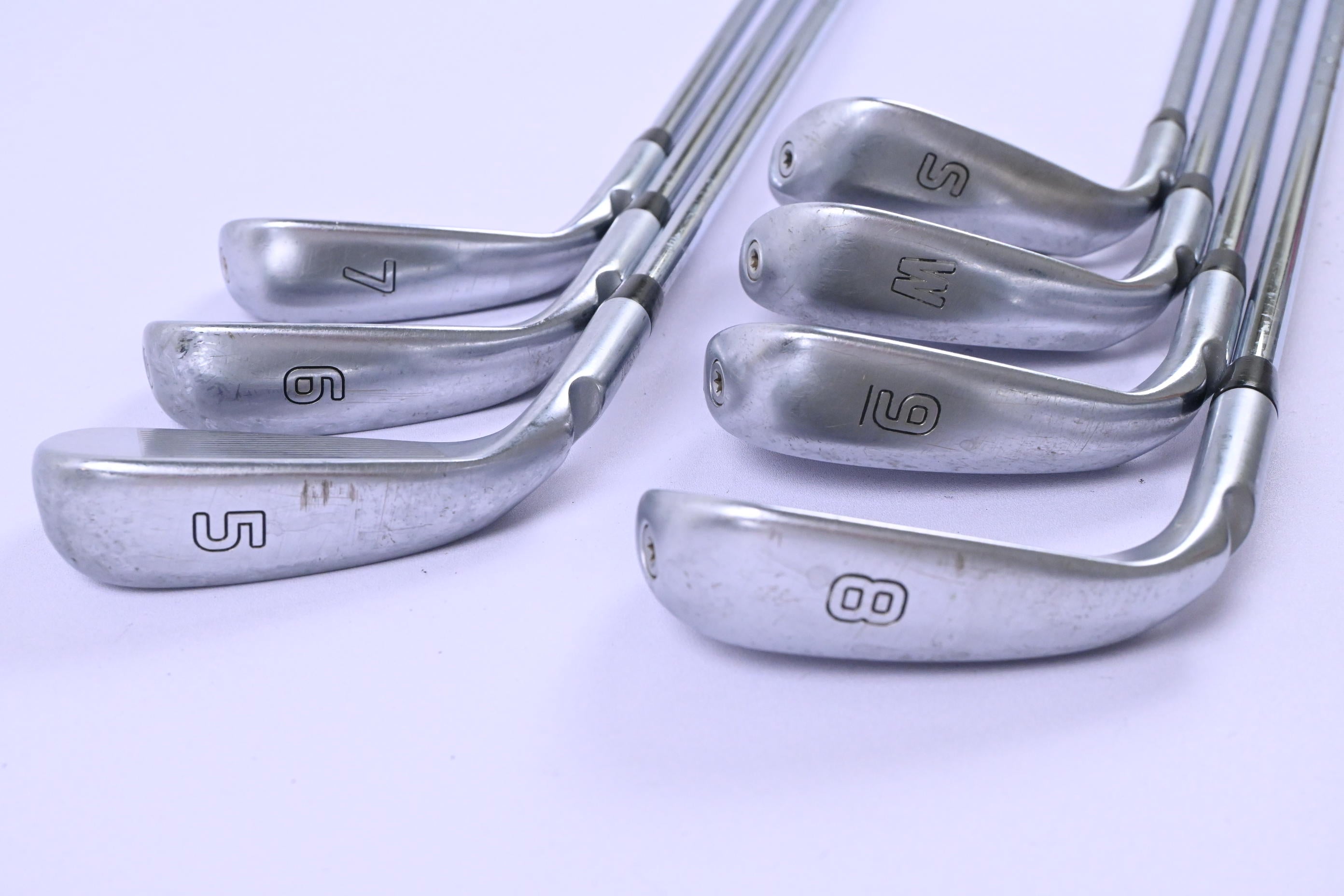 Ping G700 Irons / 5-SW / Blue Dot / Regular Flex Ping AWT 2.0 Shafts