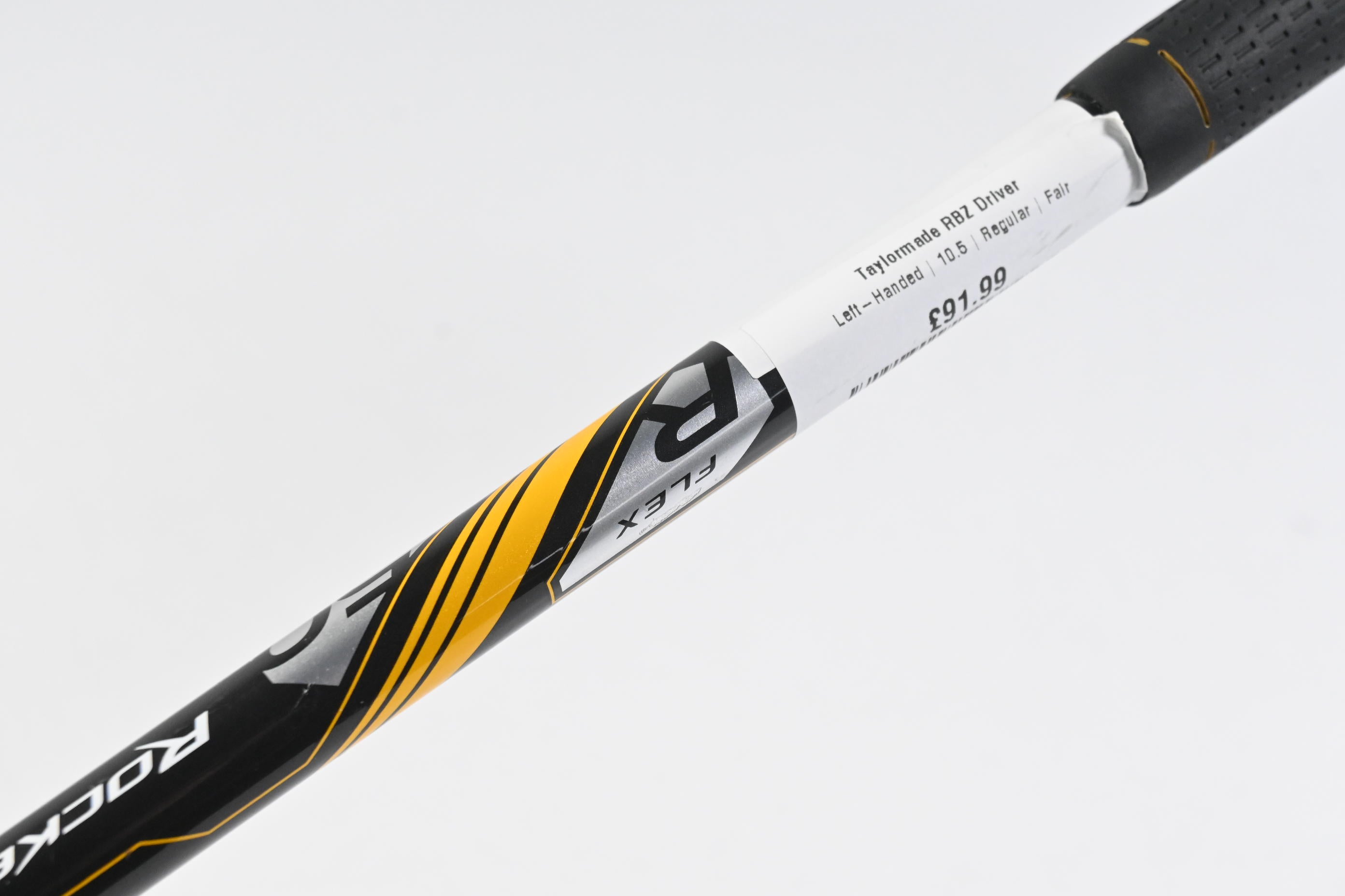 Left Hand Taylormade RBZ Driver / 10.5 Degree / Regular Flex Fujikura Rocketfuel 50