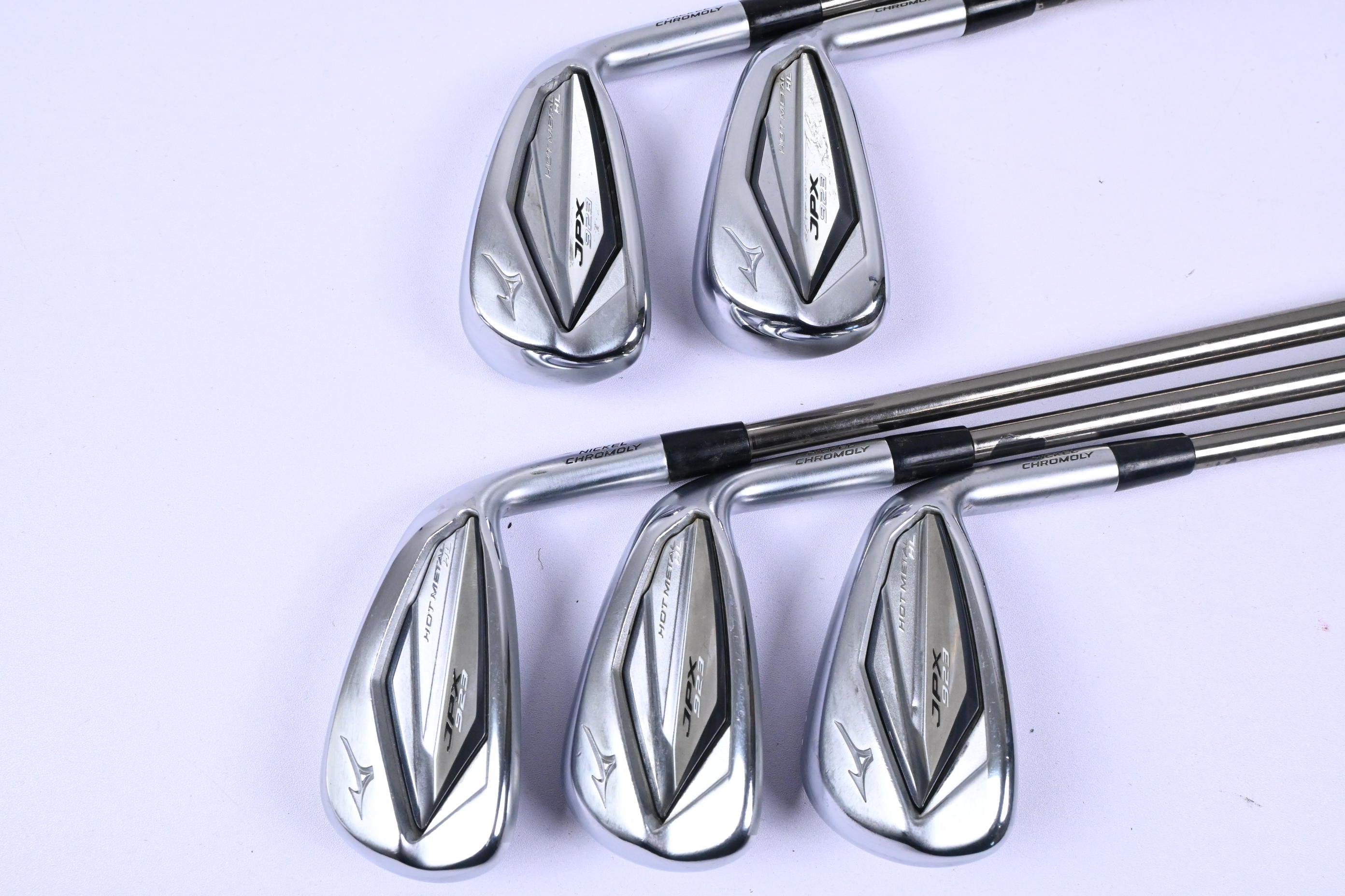 Mizuno JPX 923 Hot Metal HL Irons / 6-PW / Regular Flex UST Recoil ESX 46