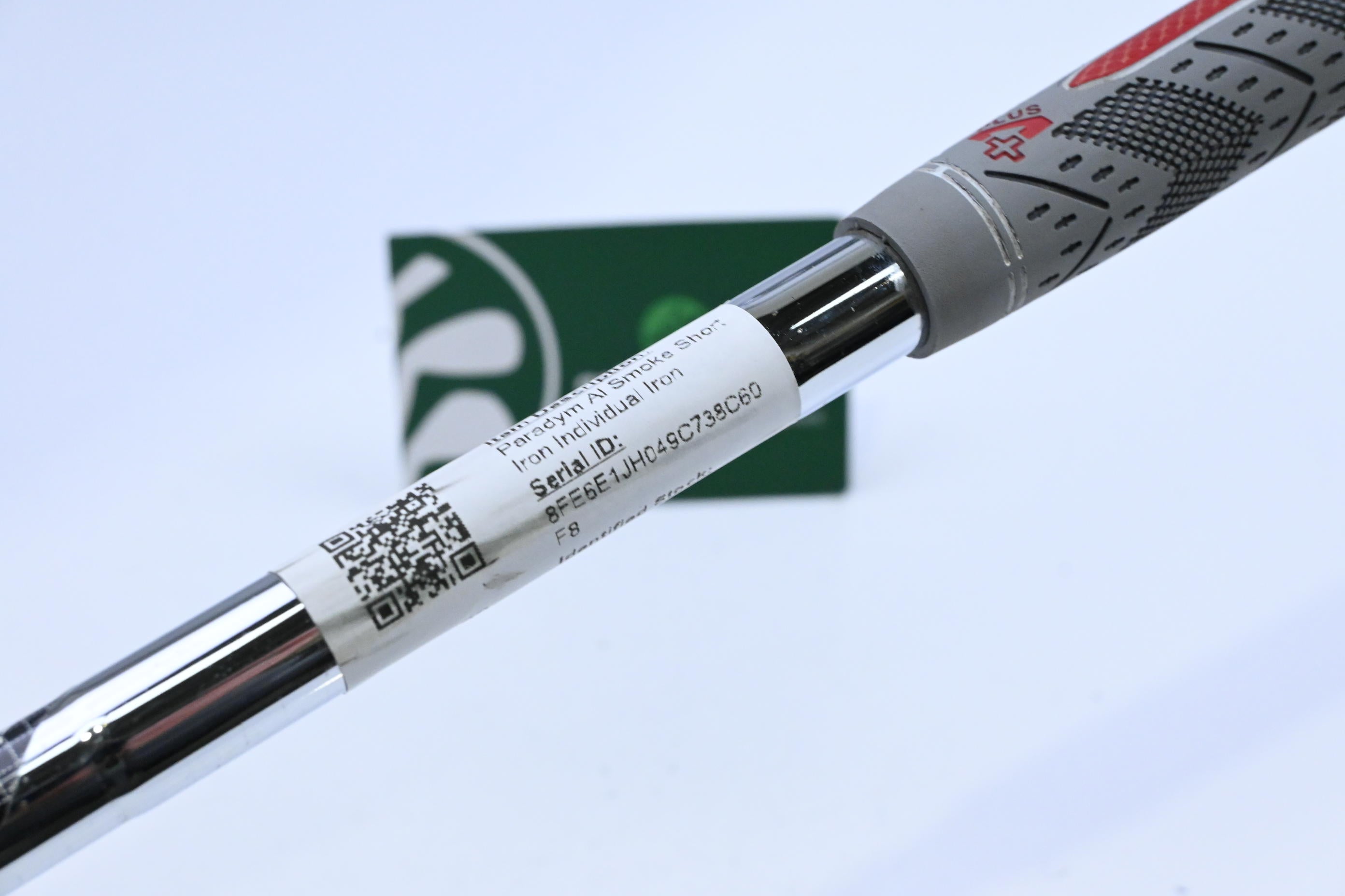 Callaway Paradym Ai Smoke #9 Iron / 37 Degree / Stiff Flex Elevate MPH 95 Shaft