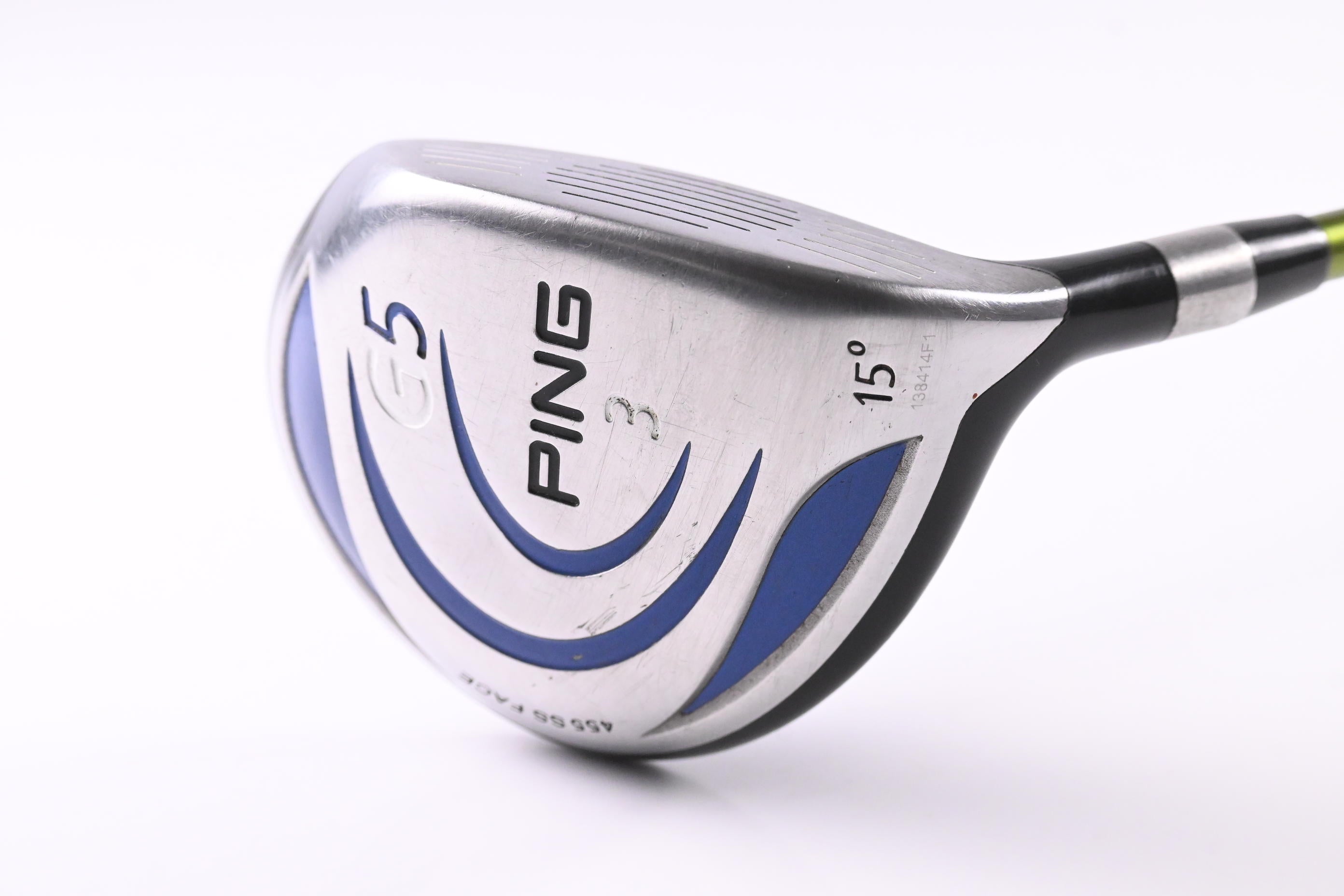 Ping G5 #3 Wood / 15 Degree / Regular Flex Aldila NV Green 75 Shaft