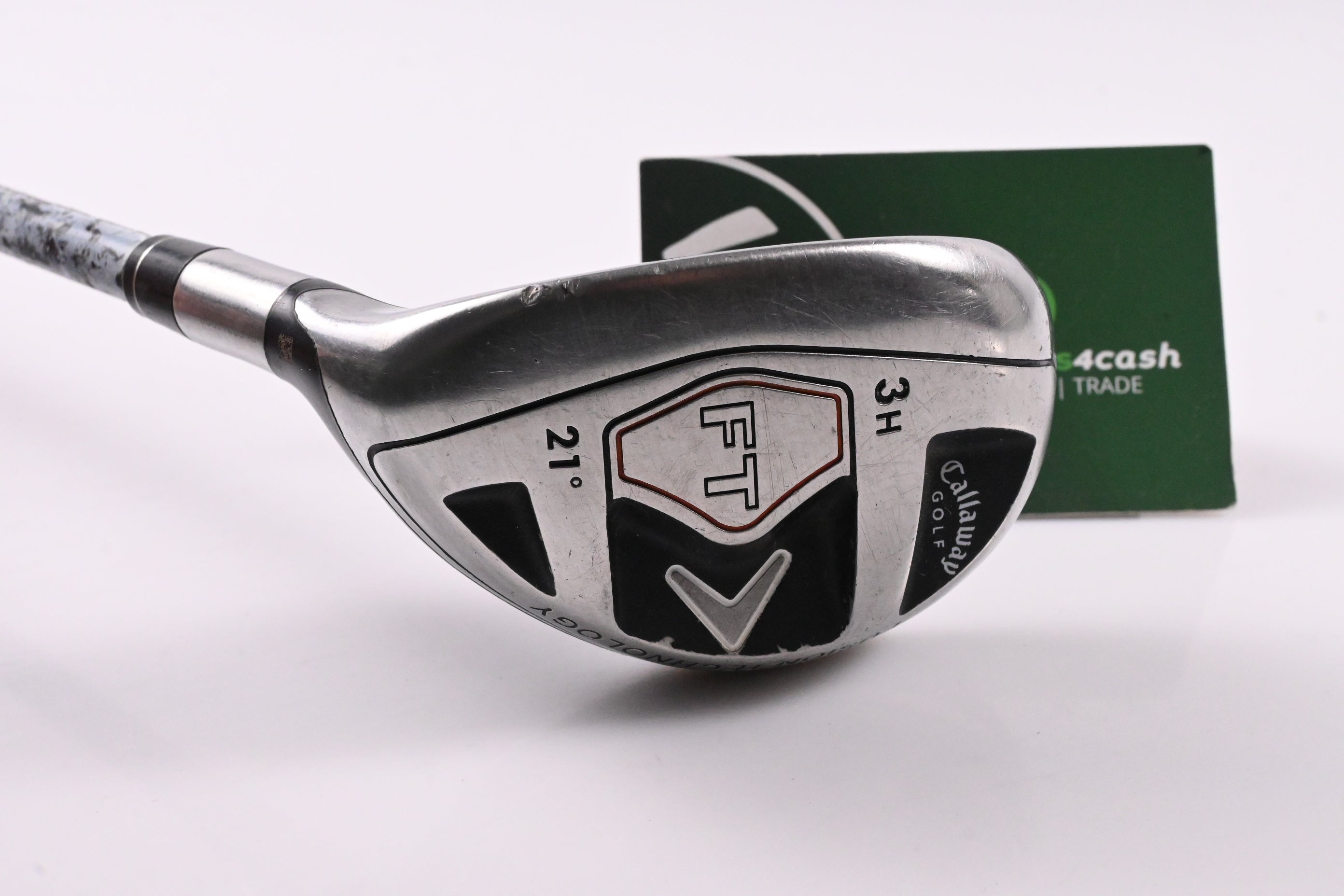 Left Hand Callaway FT Fusion #3 Hybrid / 21 Degree / Stiff Flex Fujikura Shaft