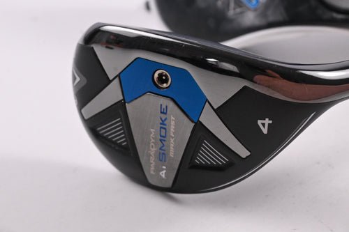 Callaway Paradym Ai Smoke Max Fast #4 Hybrid / 21 Degree / Senior Flex Tensei 40