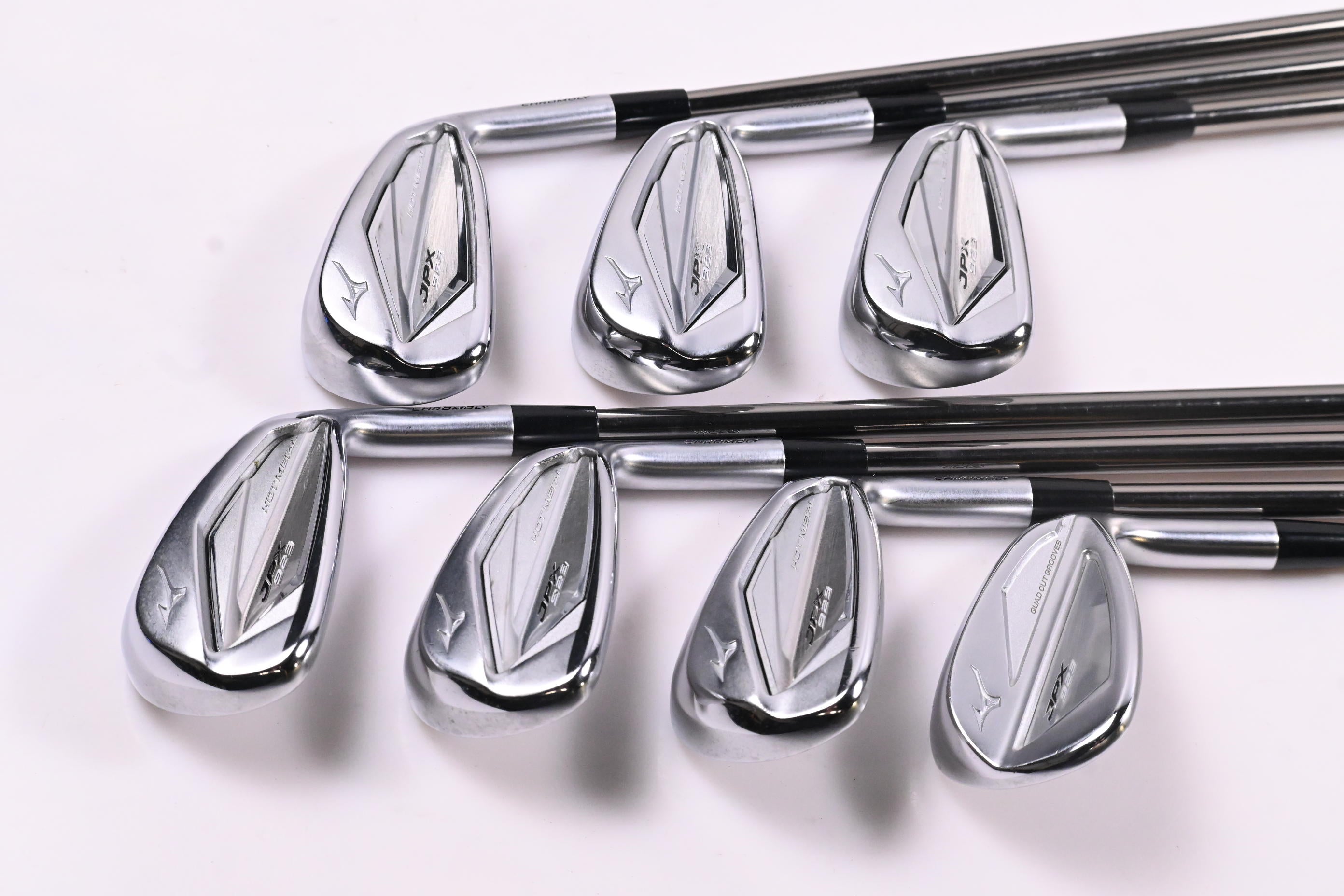 Mizuno JPX 923 Hot Metal Irons / 5-PW+GW / Regular Flex Recoil 95 Shafts