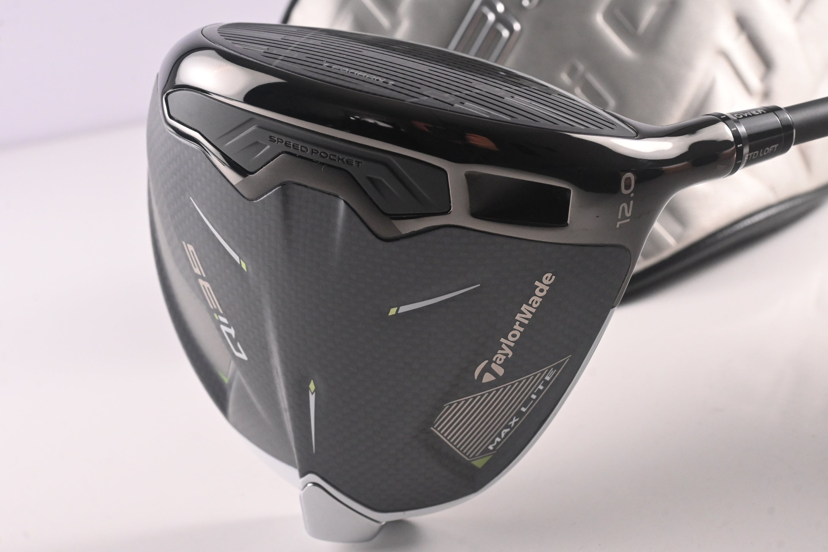Taylormade Qi35 Max Lite Driver / 12 Degree / Regular Flex Vanquish 4 Shaft