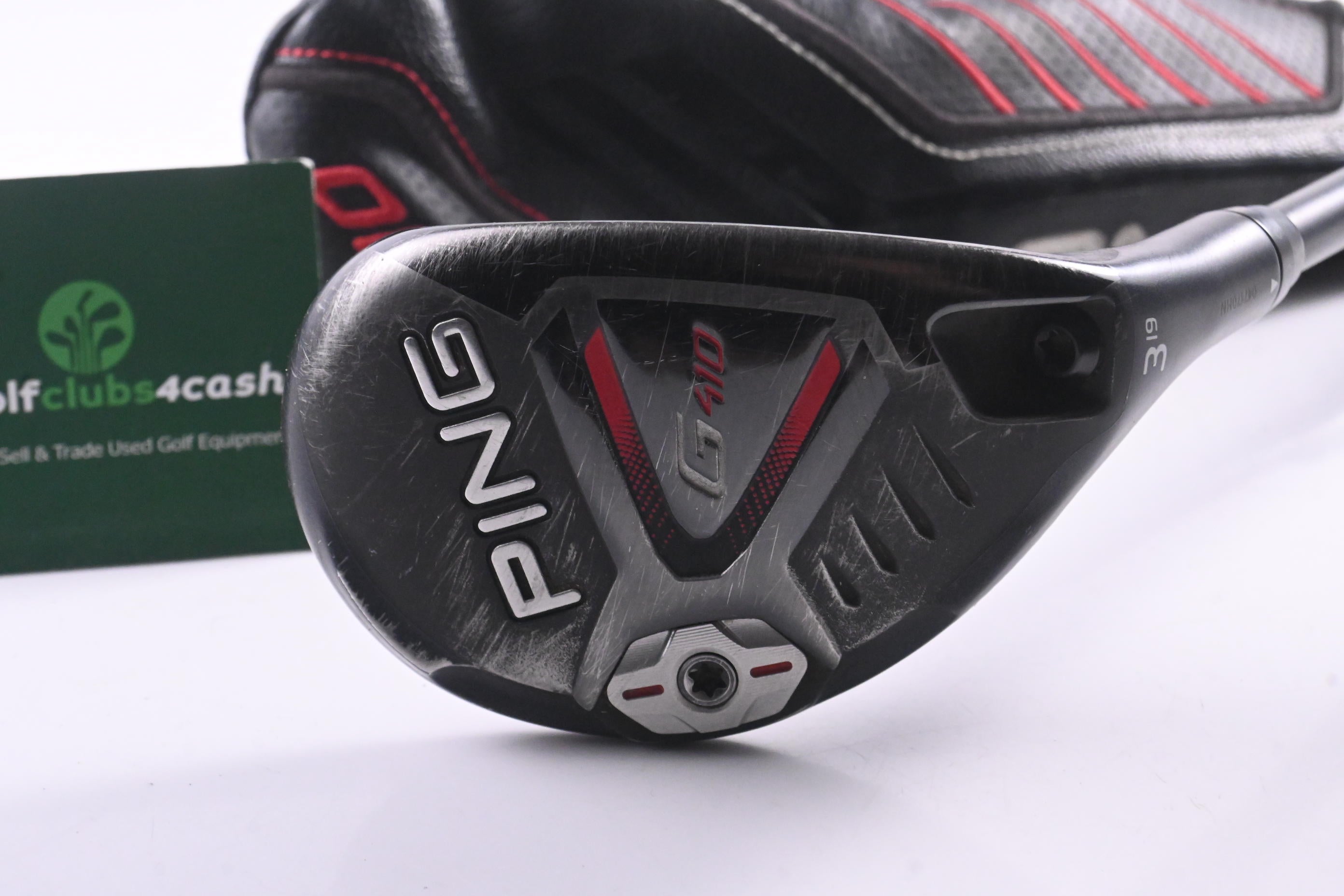 Ping G410 #3 Hybrid / 19 Degree / Regular Flex Ping Alta CB Red 70 Shaft
