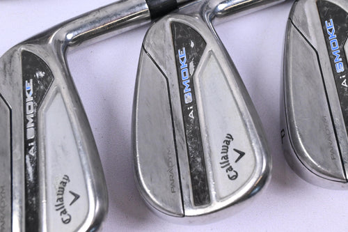 Callaway Paradym Ai Smoke Irons / 5-PW / Regular Flex Elevate MPH 95 Shafts