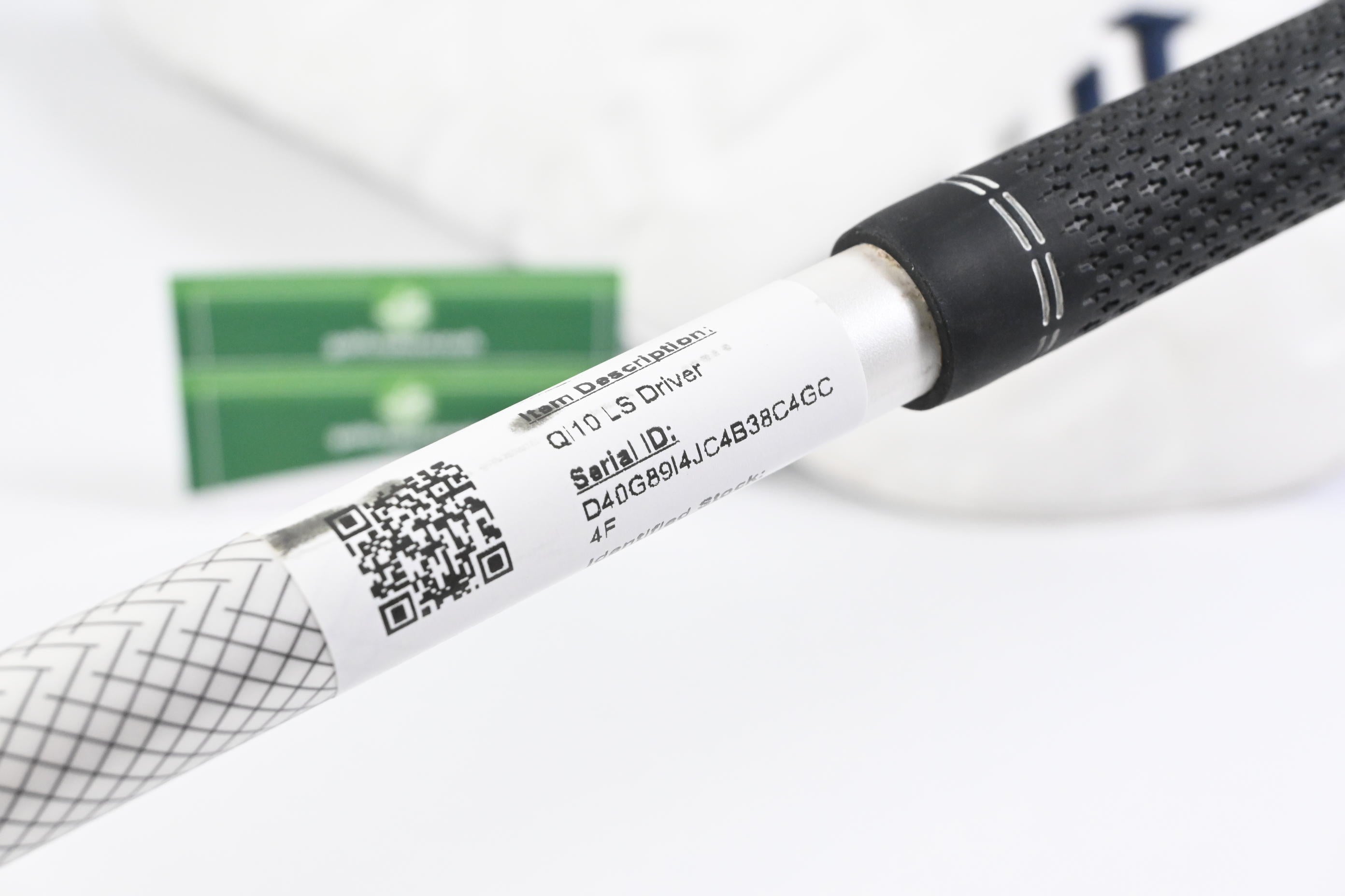 Taylormade Qi10 LS Driver / 9 Degree / Stiff Flex UST Mamiya V2 Proforce 6 Shaft