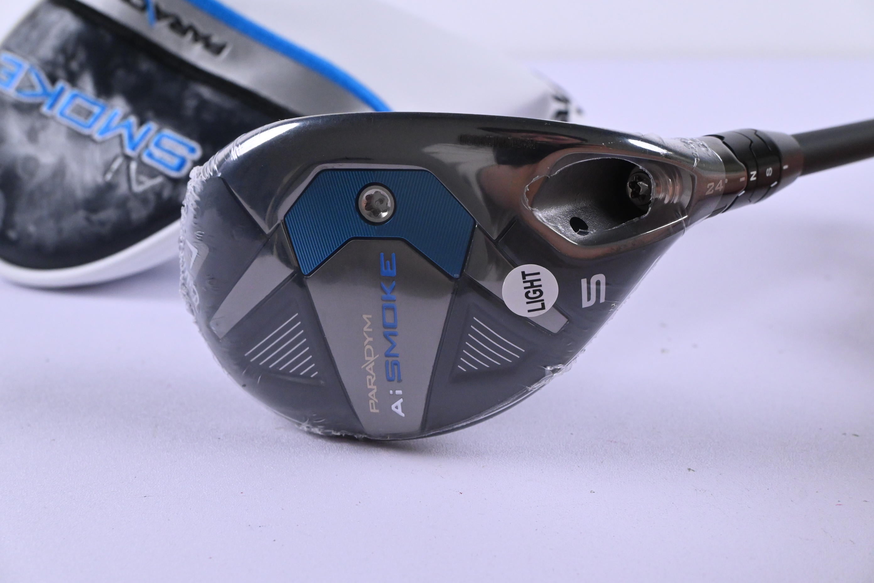 Callaway Paradym Ai Smoke #5 Hybrid / 24 Degree / Senior Flex Cypher 2.0 50