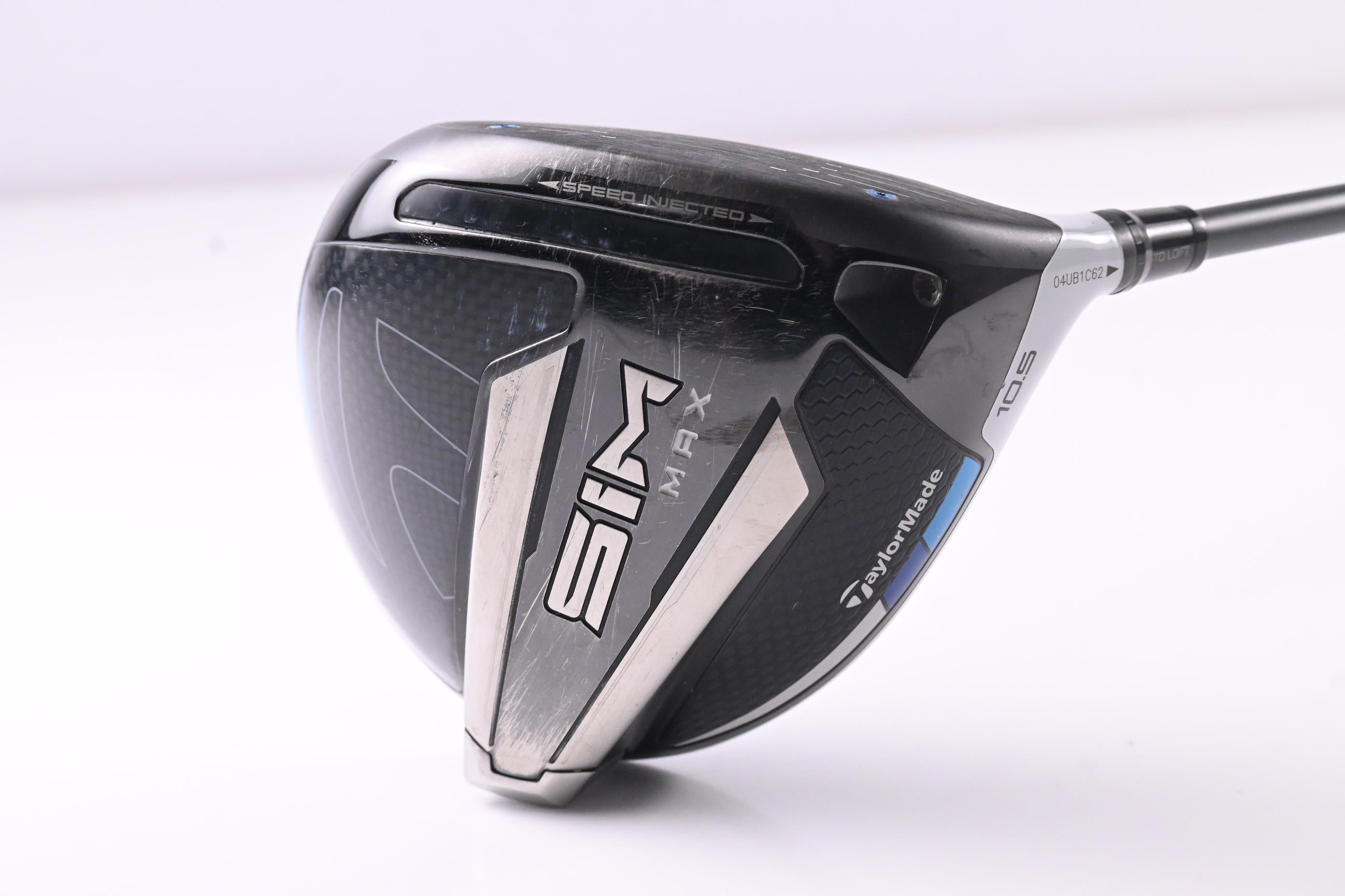 Taylormade SIM Max Driver / 10.5 Degree / Stiff Flex HZRDUS Smoke Green 70 Shaft