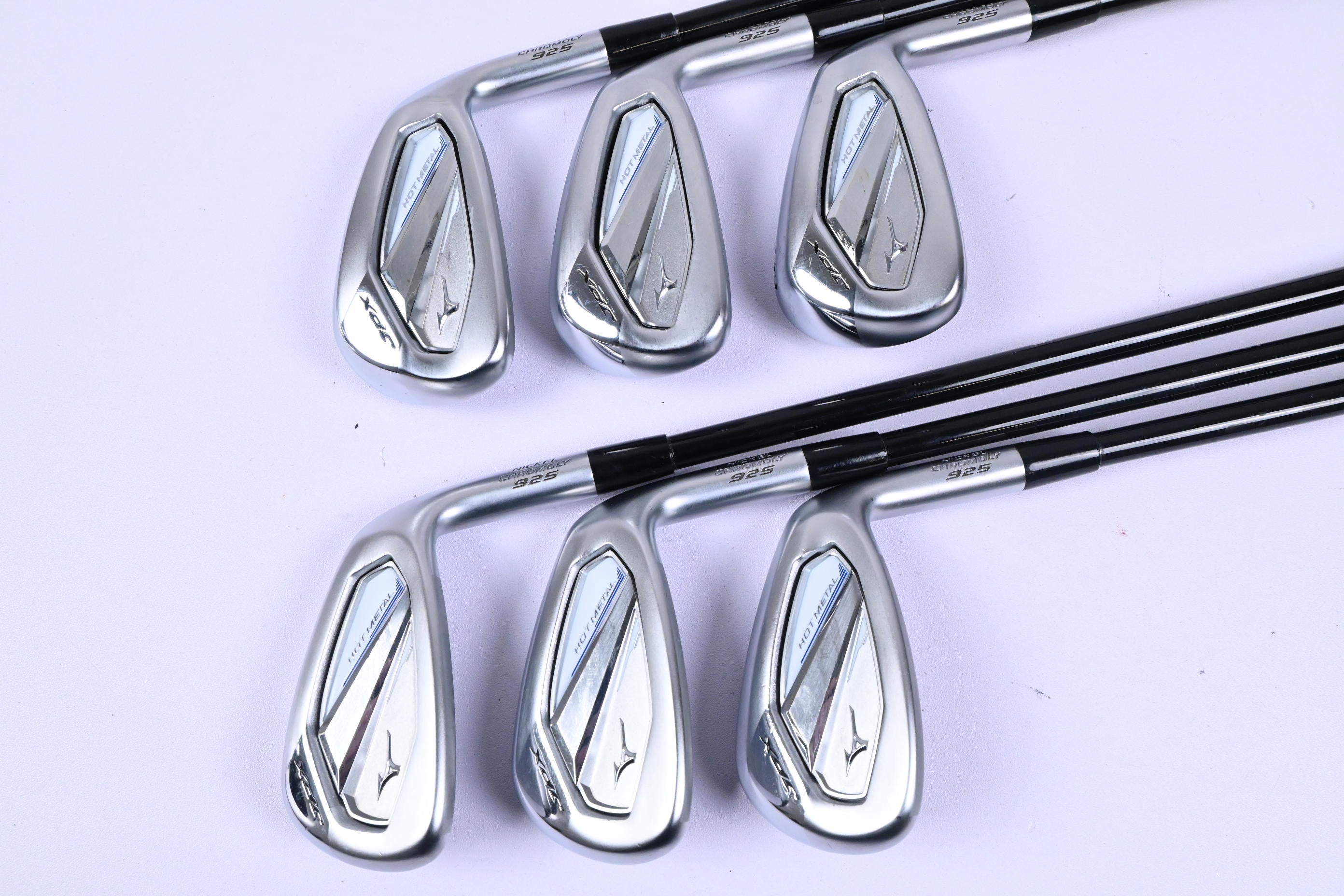 Mizuno JPX 925 Hot Metal Irons / 6-PW+GW / Stiff Flex MMT 85 Shafts