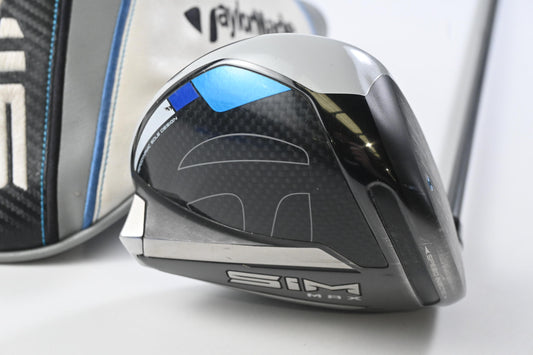 Taylormade SIM Max Driver / 10.5 Degree / Stiff Flex Hzrdus Smoke 70 Shaft