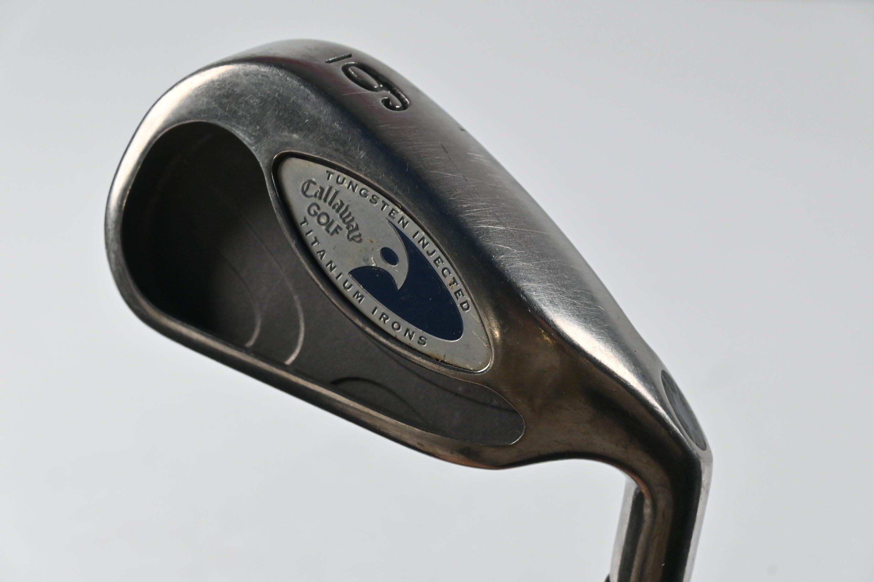 Callaway Hawk Eye Tungsten Titanium #6 Iron / Firm Flex Hawk Eye Shaft