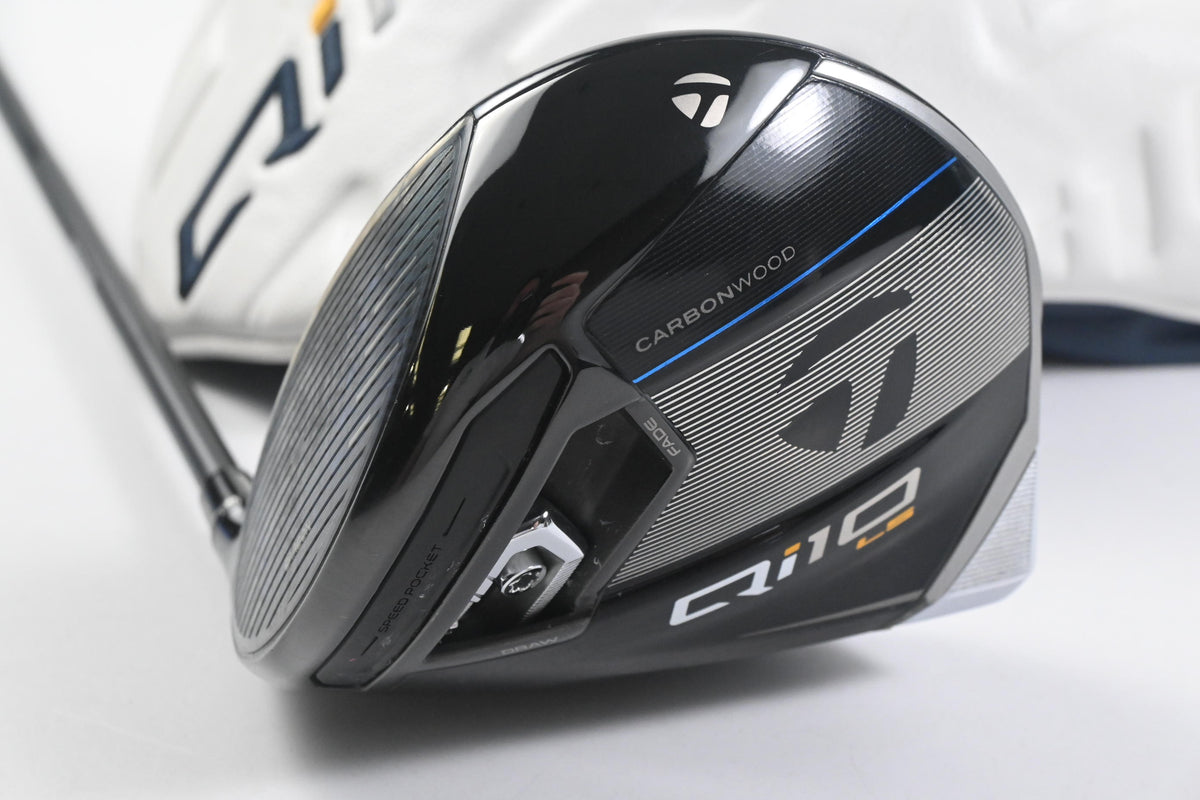 Left Hand Taylormade Qi10 LS Driver / 9 Degree / Stiff Flex Tensei AV Limited 65
