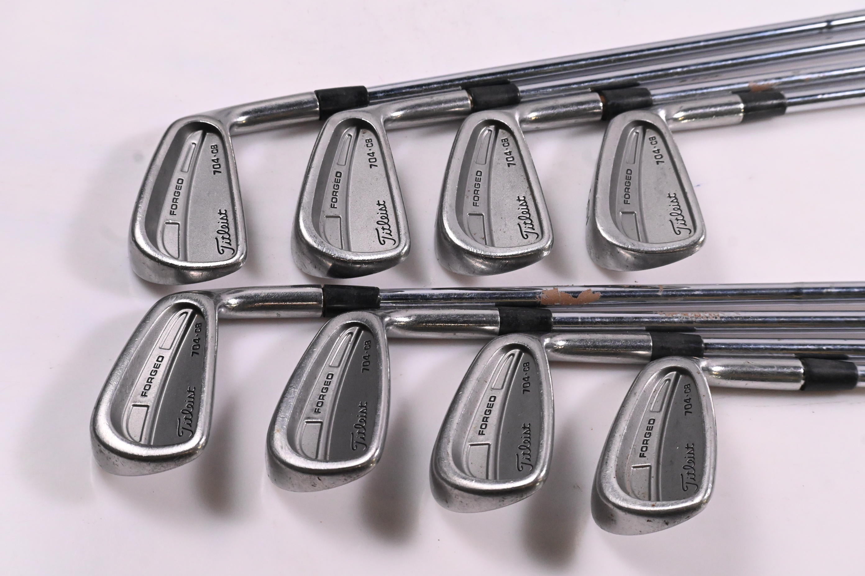 Titleist 704.CB Irons / 3-PW / Stiff Flex Dynamic Gold S300 Shafts