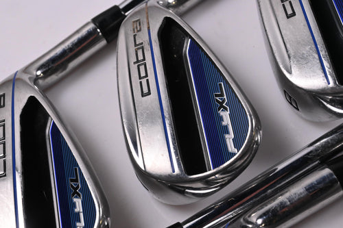Cobra Fly XL Irons / 6-PW+SW / Stiff Flex Cobra Shafts
