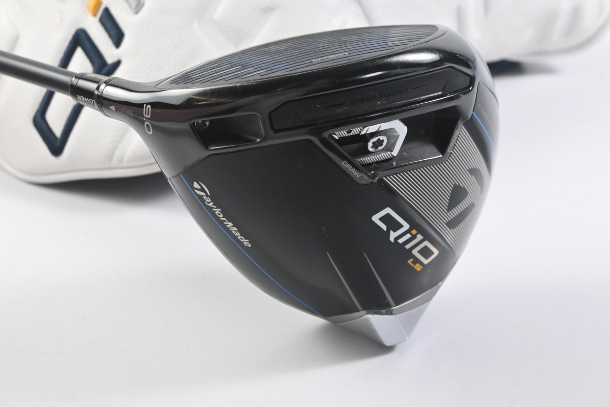 Left Hand Taylormade Qi10 LS Driver / 9 Degree / Stiff Flex Tensei AV Limited 65