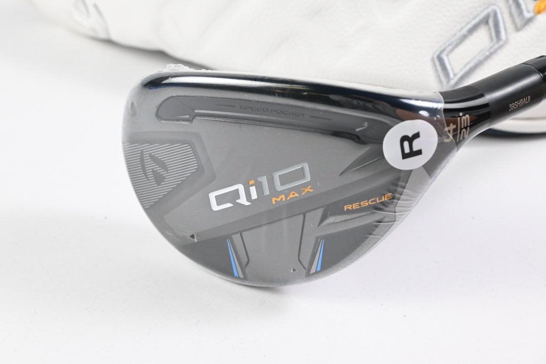 Taylormade Qi10 Max #4 Hybrid / 23 Degree / Regular Flex Fujikura Speeder NX TCS