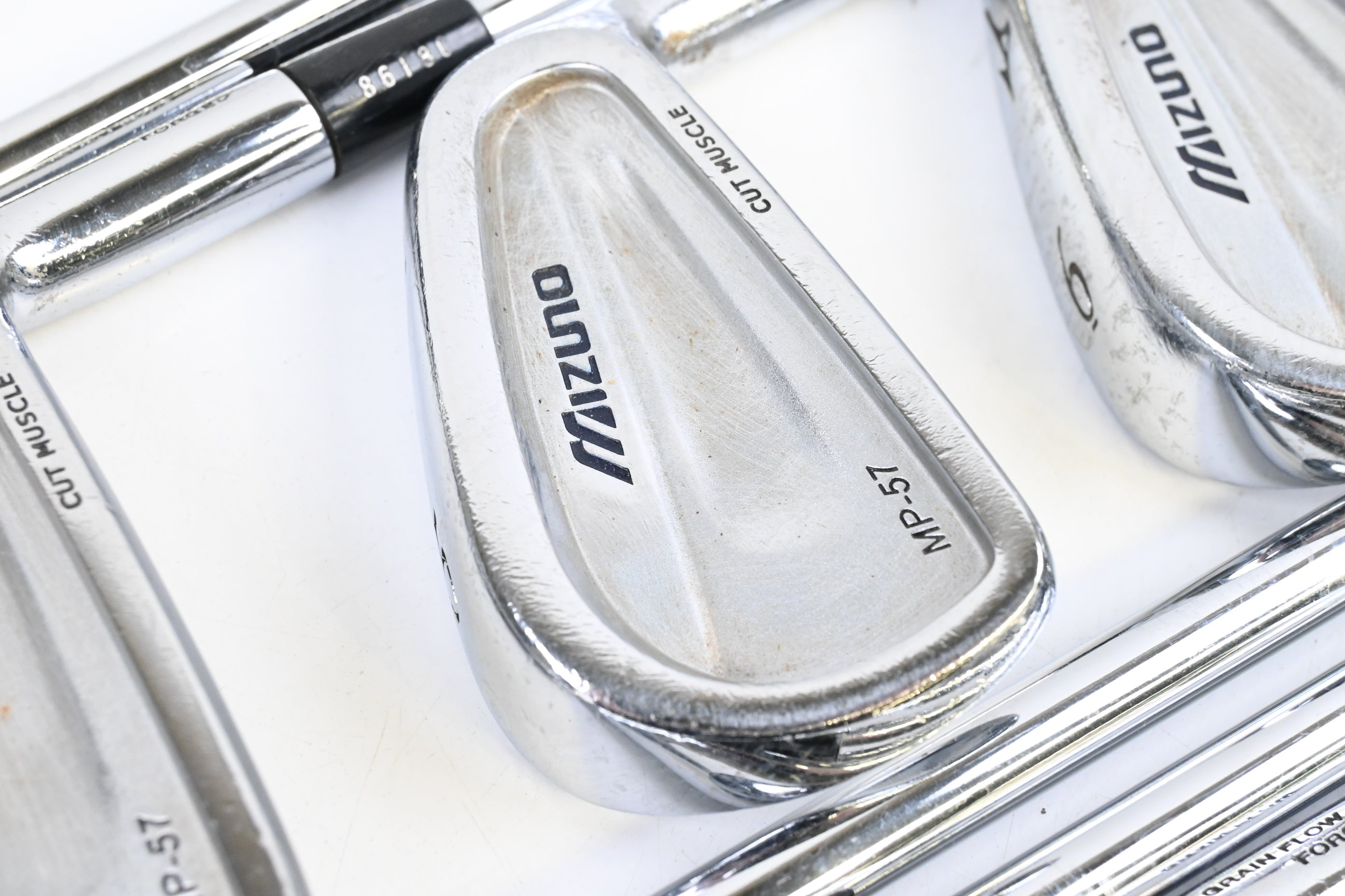 Mizuno MP-57 Irons / 3-PW / Stiff Flex Dynalite Gold SL S300 Shafts