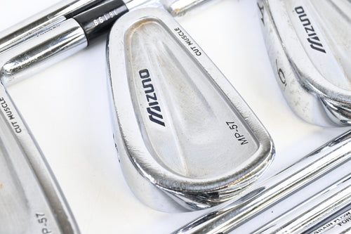 Mizuno MP-57 Irons / 3-PW / Stiff Flex Dynalite Gold SL S300 Shafts