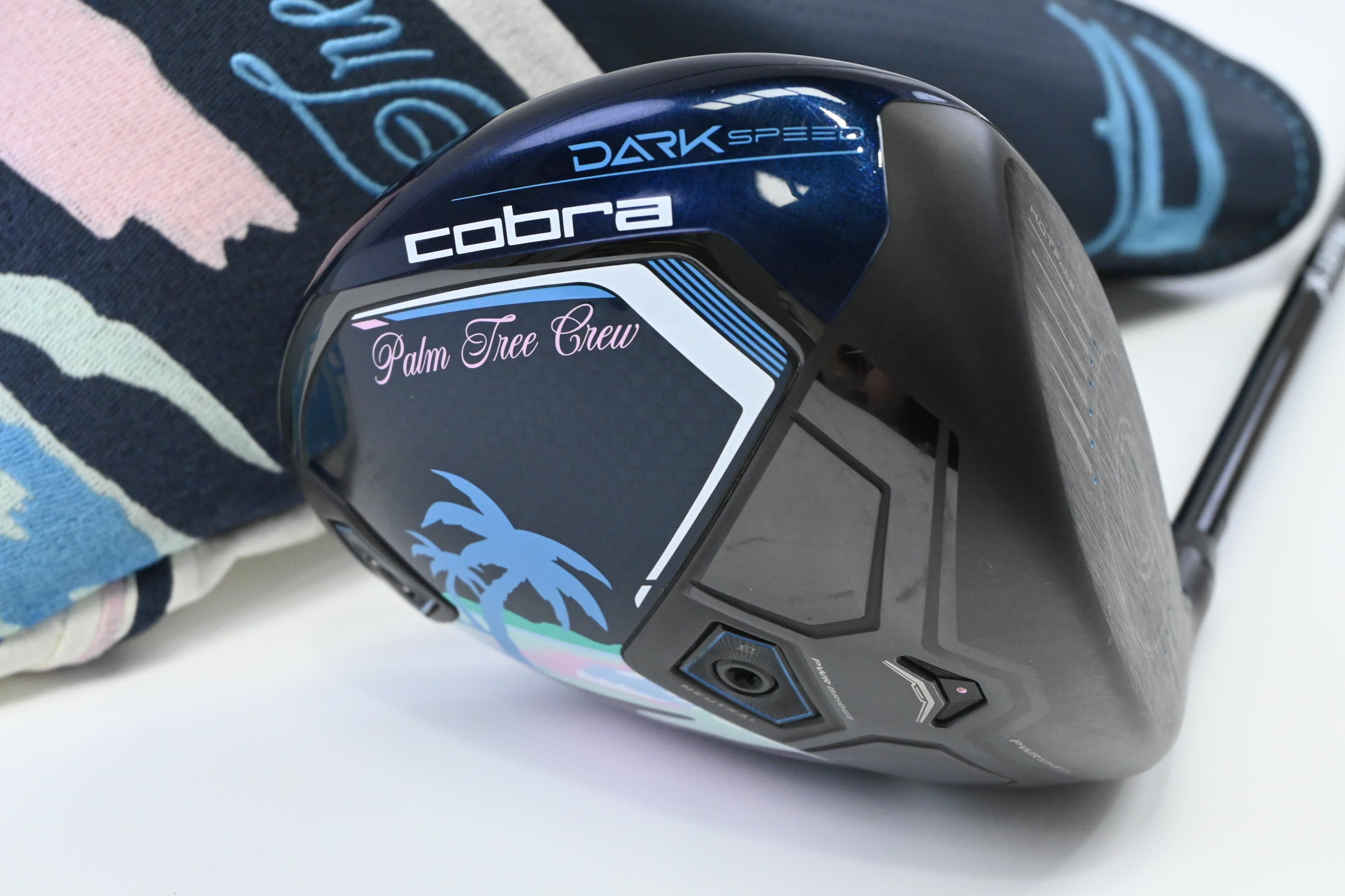 Cobra Darkspeed X Palm Tree Crew Driver / 9 Degree / Stiff Flex HZRDUS 60 Shaft