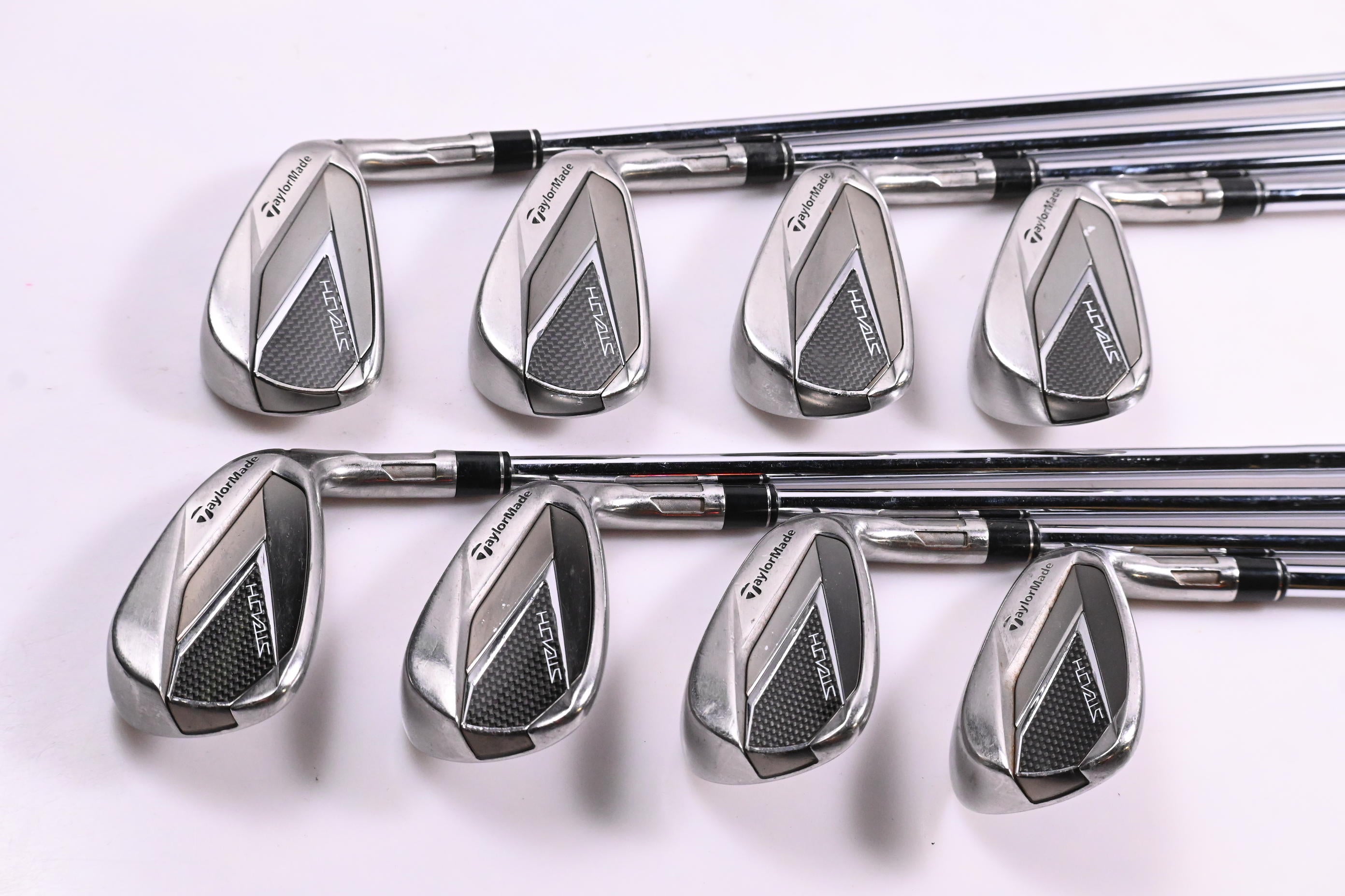 Taylormade Stealth Irons / 4-PW+GW / Regular Flex KBS MAX MT 85 Shafts