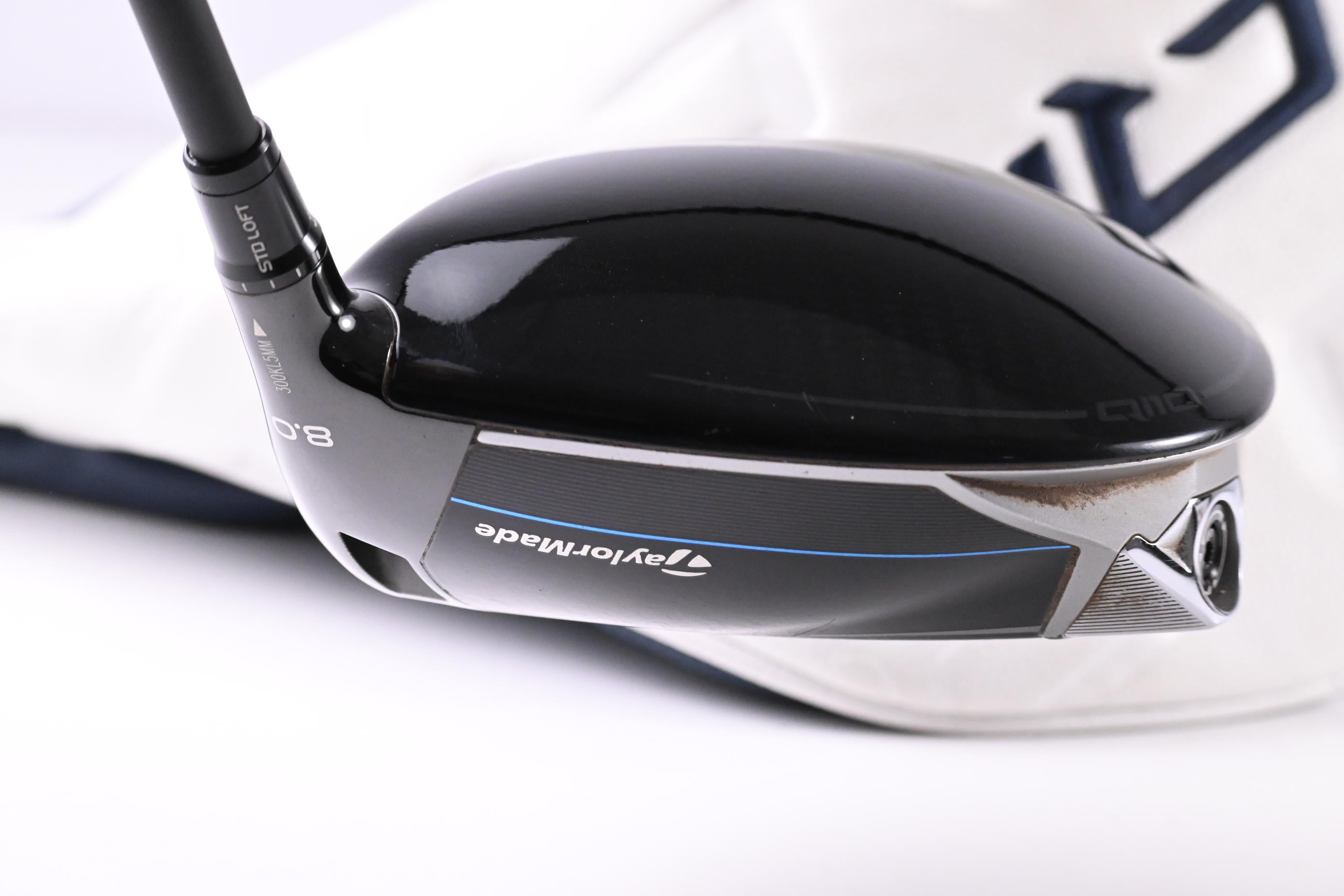 Taylormade Qi10 LS Driver / 8 Degree / Stiff Flex REAX Blue 60 Shaft