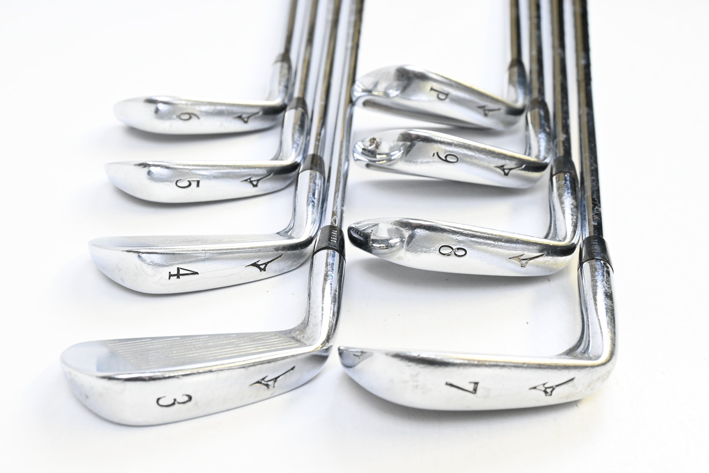 Mizuno MP-57 Irons / 3-PW / Stiff Flex Dynalite Gold SL S300 Shafts