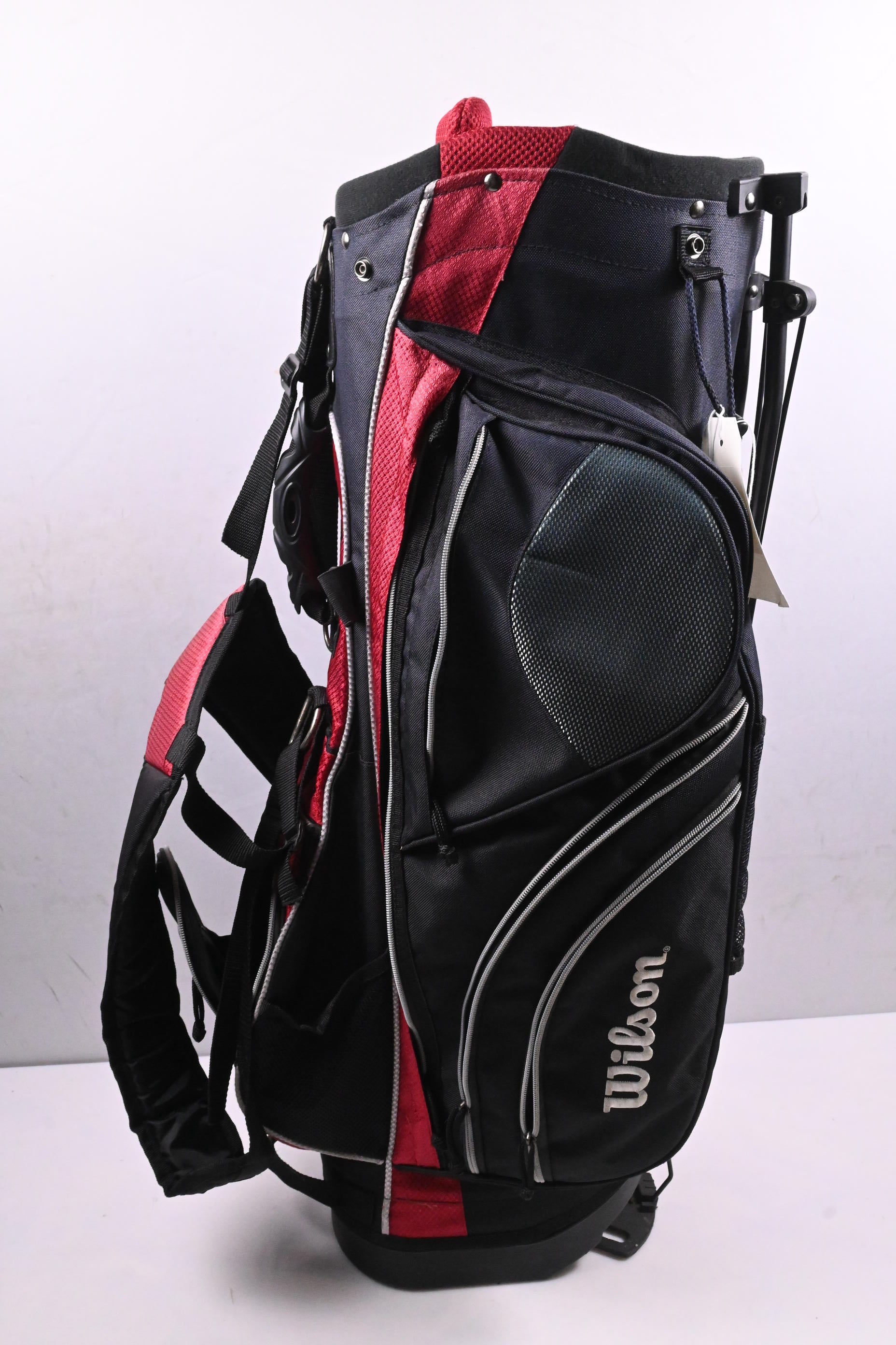 Wilson Stand Bag / 6-Way Divider / Black, Red