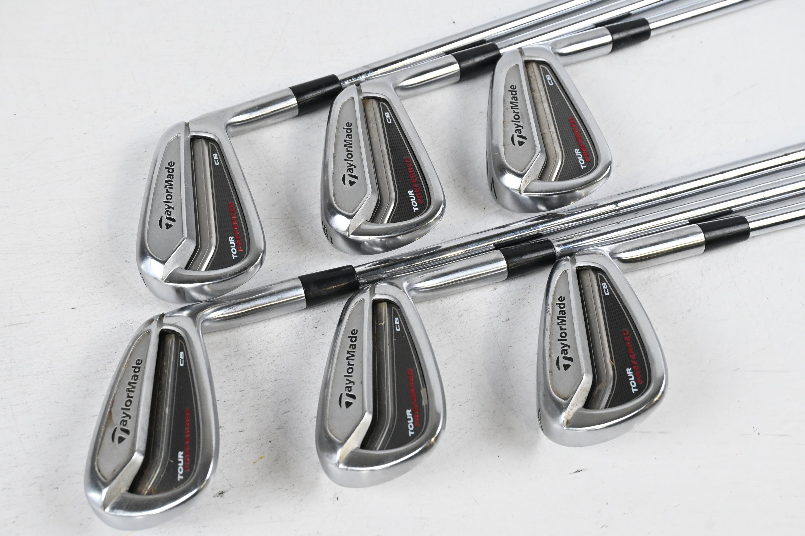 Taylormade Tour Preferred CB 2014 Irons / 5-PW / Regular Flex KBS Tour Shafts