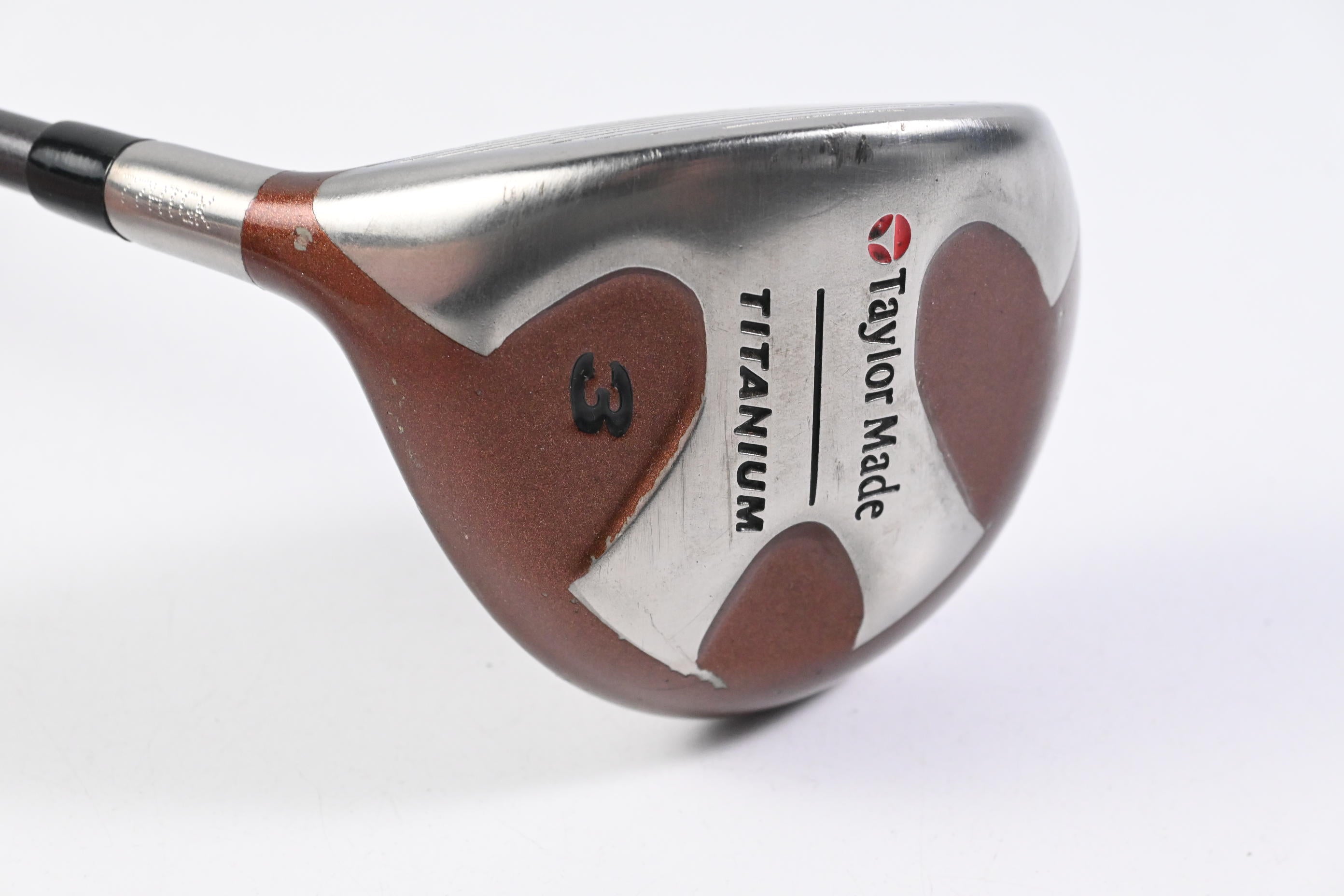 Left Hand Taylormade Ti Bubble #3 Wood / 15 Degree / Regular Flex Bubble 80