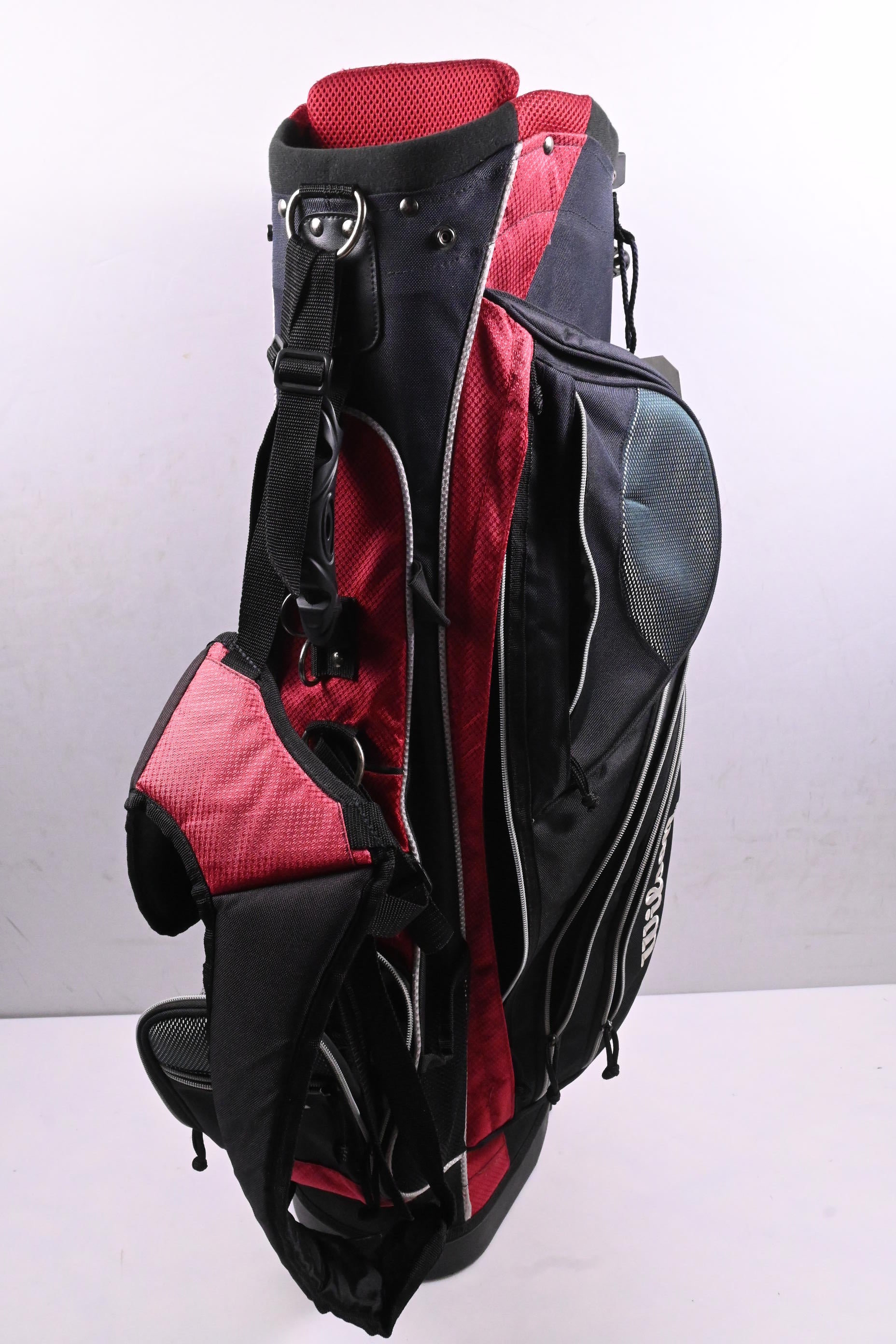 Wilson Stand Bag / 6-Way Divider / Black, Red