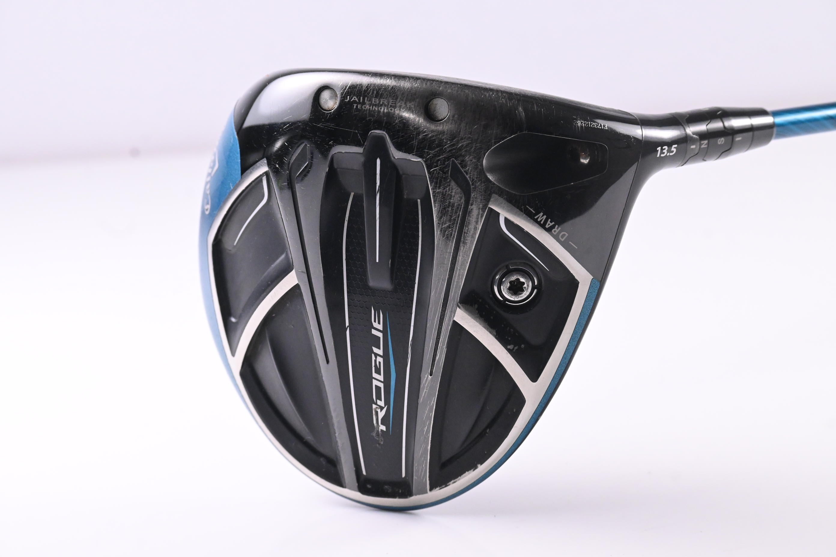 Callaway Rogue Draw Driver / 13.5 Degree / Regular Flex Evenflow Blue 65 Shaft