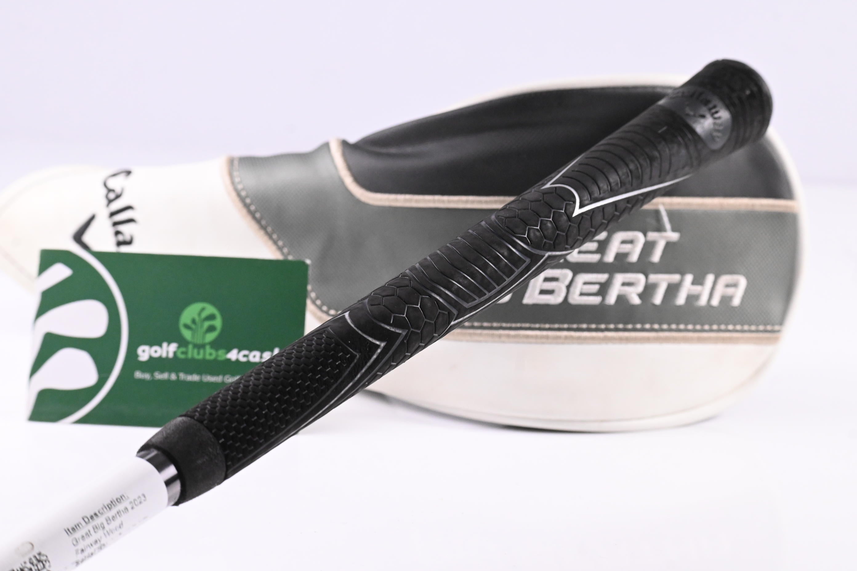 Left Hand Callaway Great Big Bertha 2023 #3 Wood / 15 Degree / Regular Flex UST