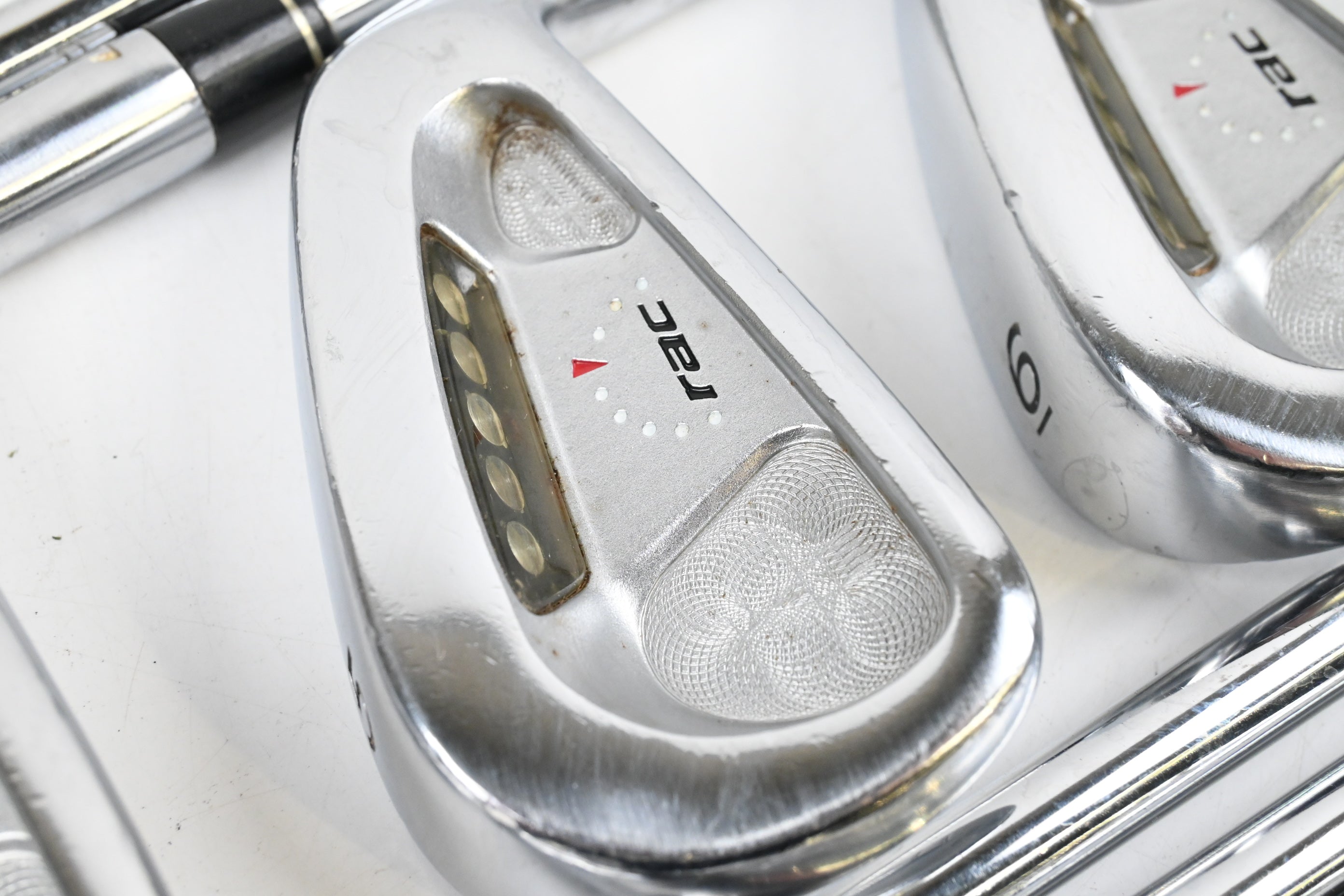 Taylormade RAC LT Irons / 3-PW / Regular+ Flex FCM Rifle Flighted Shafts