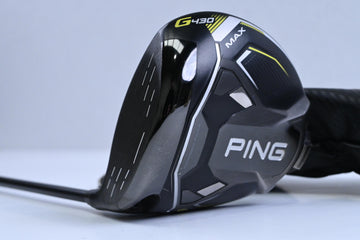 Left Hand Ping G430 Max Driver / 9 Degree / Stiff Flex Ping Alta CB Black 55