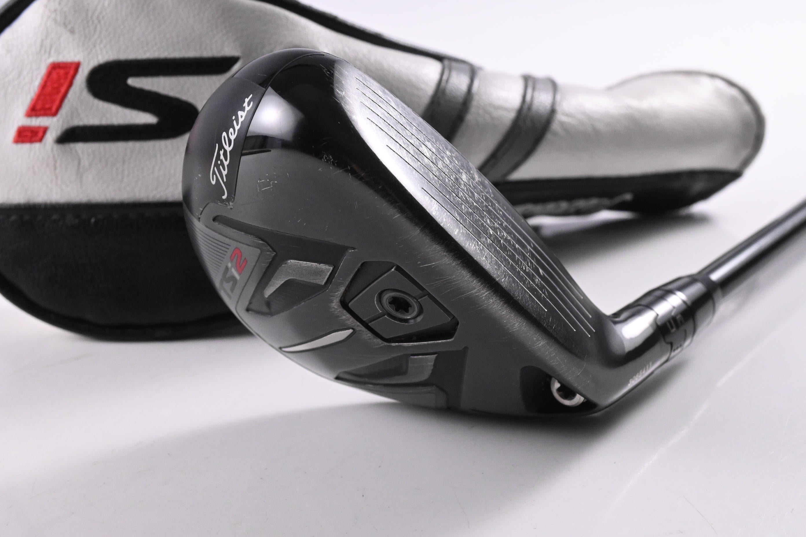 Titleist TSi2 #3 Hybrid / 18 Degree / Stiff Flex HZRDUS Smoke RDX Black 80 Shaft