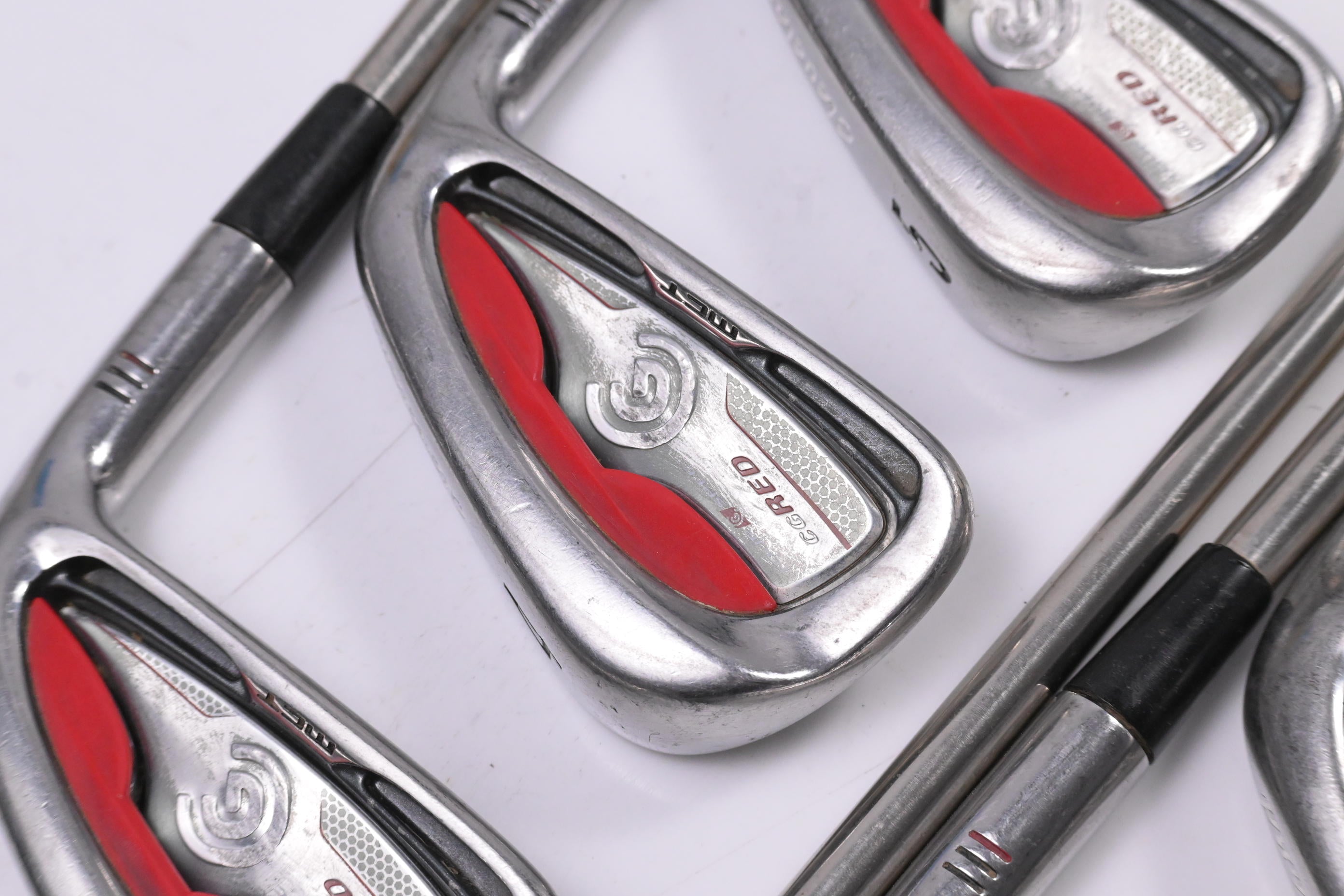 Cleveland CG Red Irons / 3-9i / Stiff Flex Steel Shafts