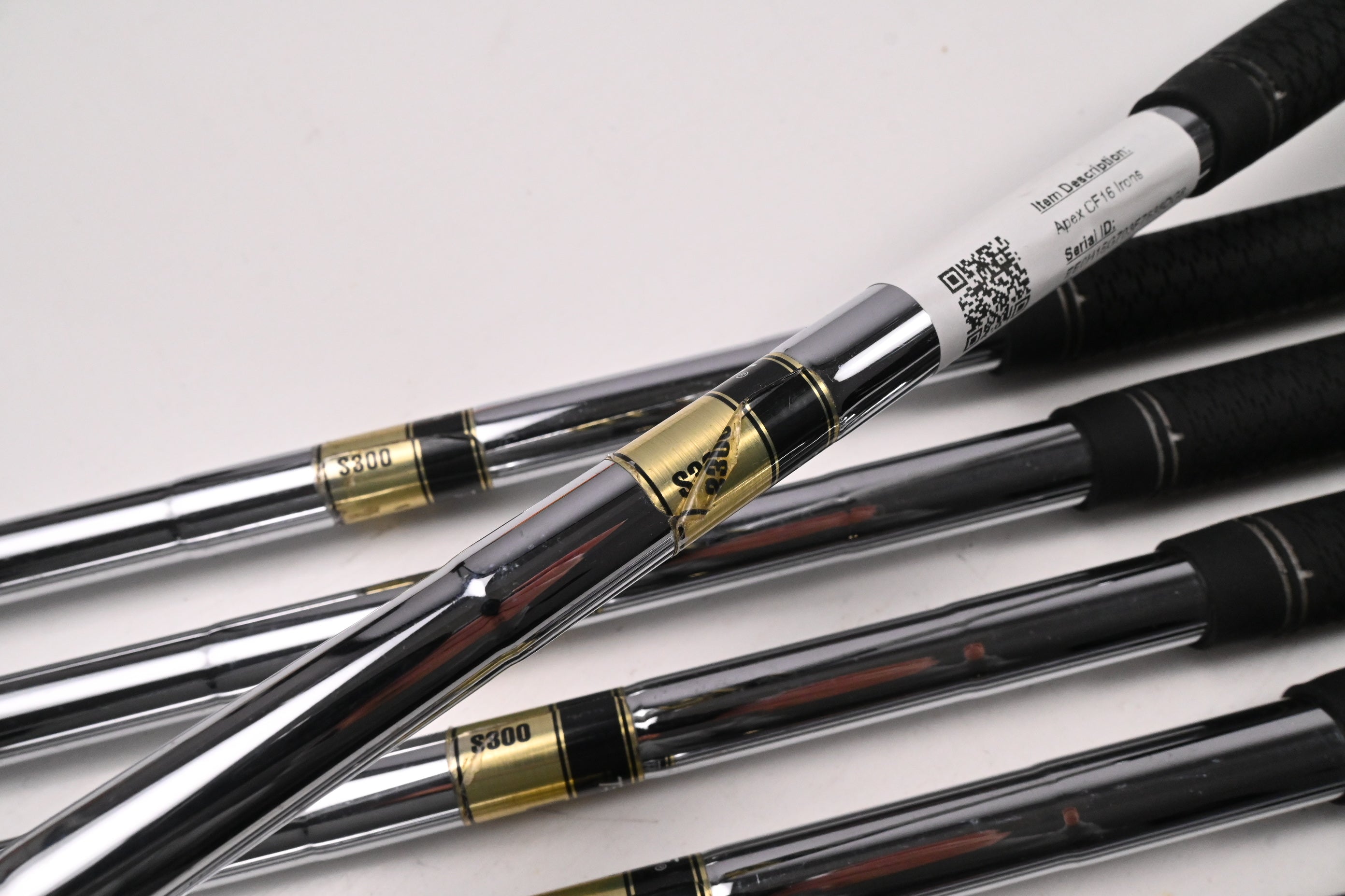 Callaway Apex CF16 Irons / 4-PW / Stiff Flex Dynamic Gold S300 Shafts