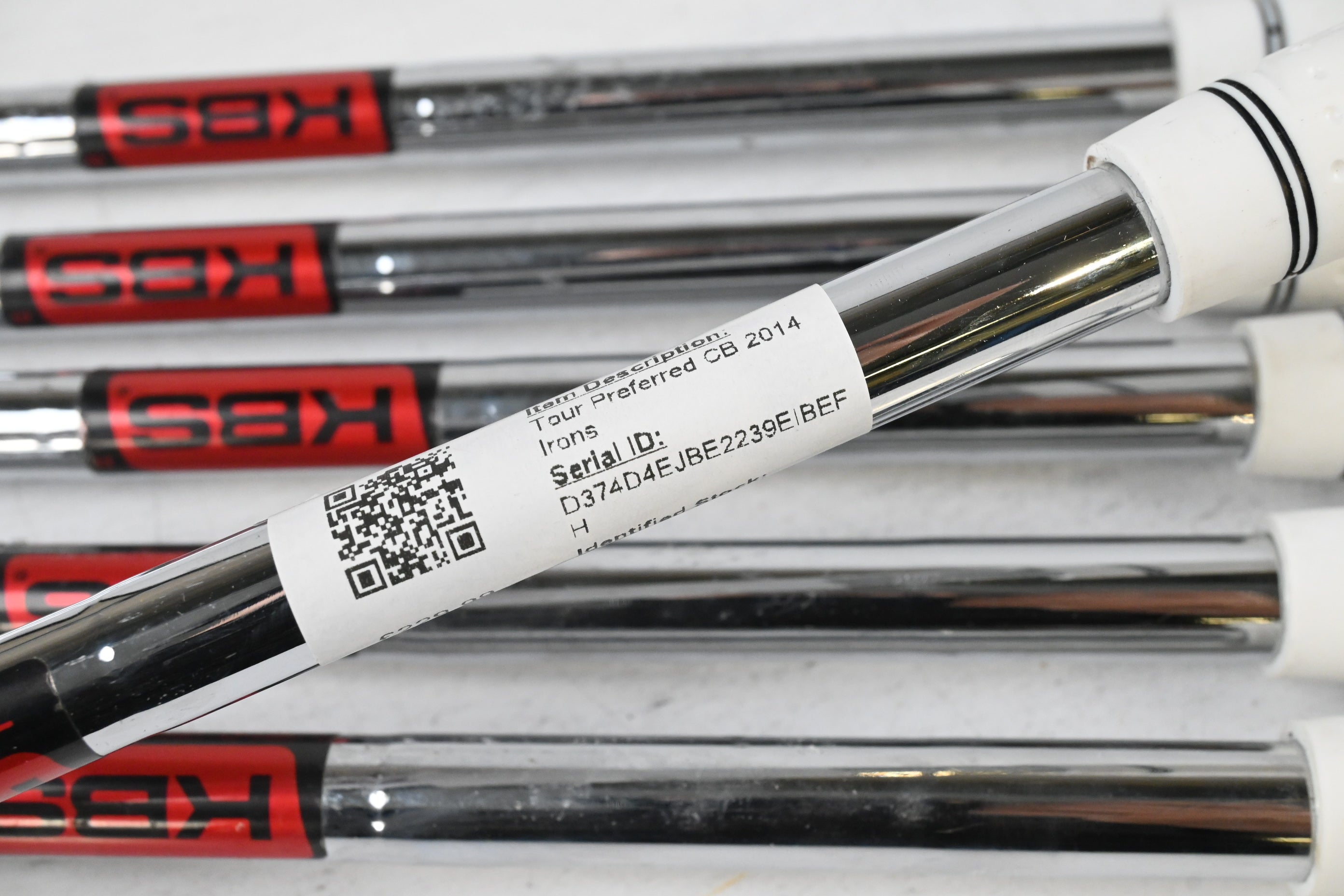 Taylormade Tour Preferred CB 2014 Irons / 5-PW / Regular Flex KBS Tour Shafts